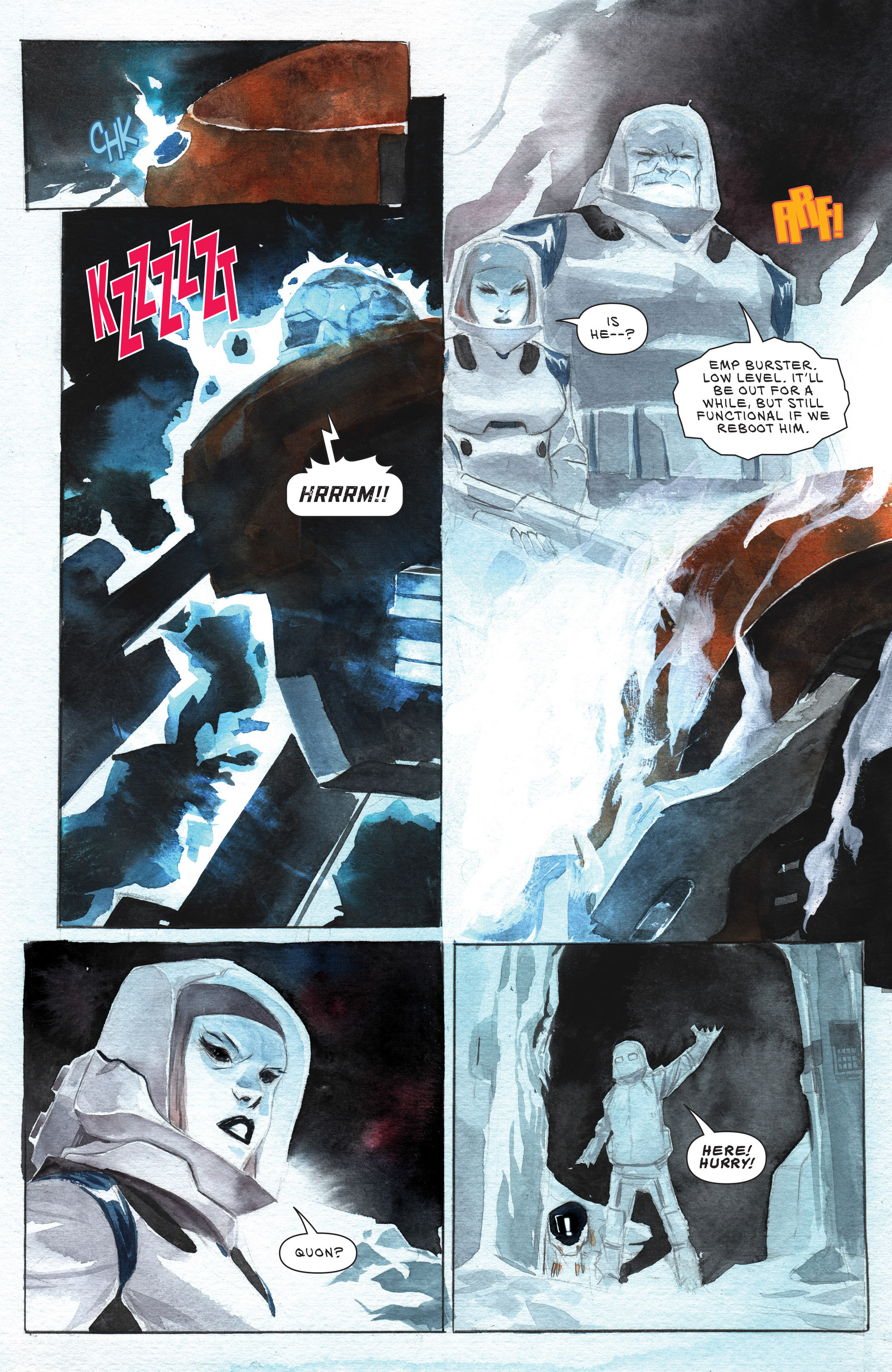 Read online Descender comic -  Issue #3 - 16