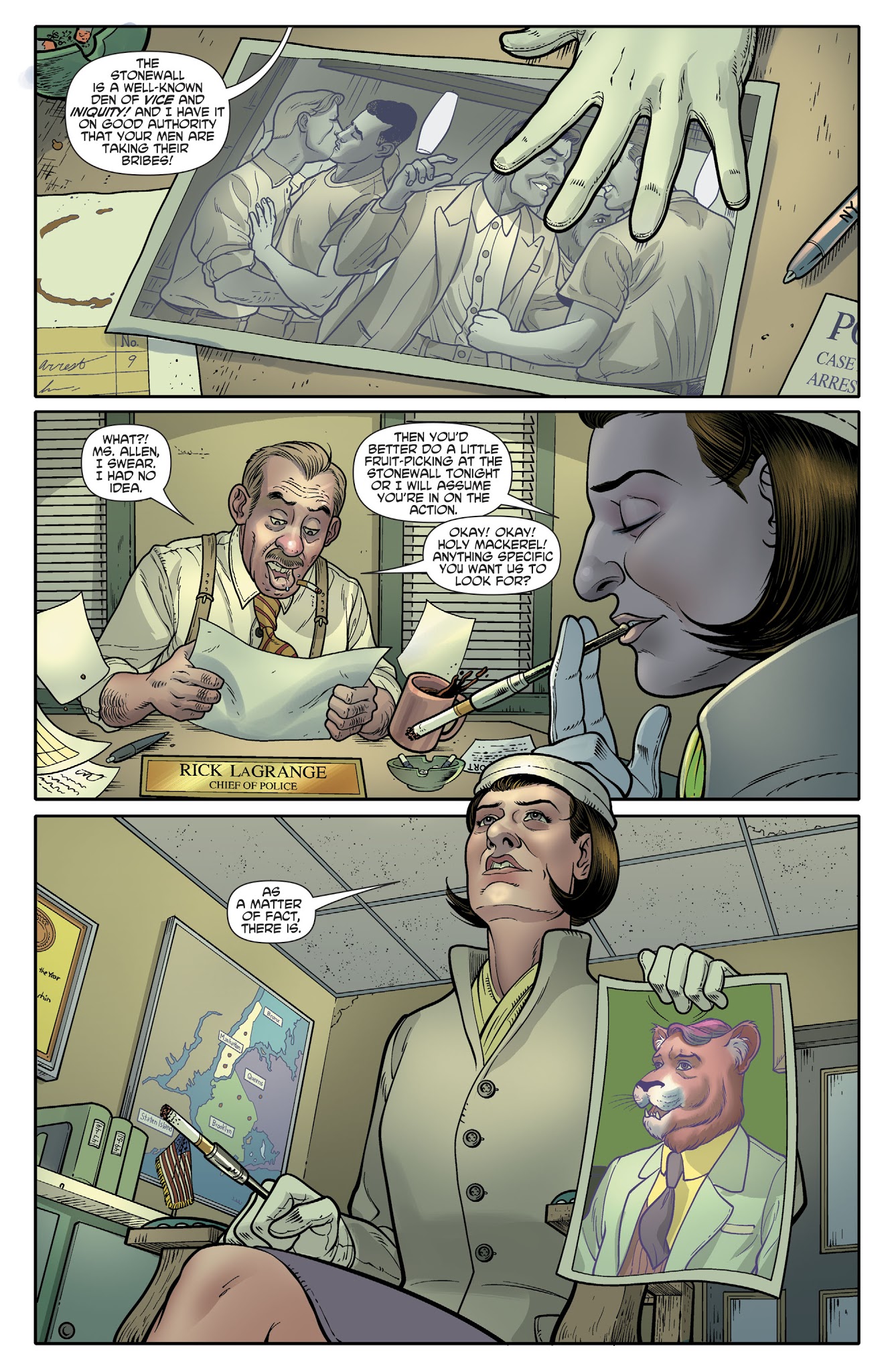Read online Exit Stage Left: The Snagglepuss Chronicles comic -  Issue #4 - 16