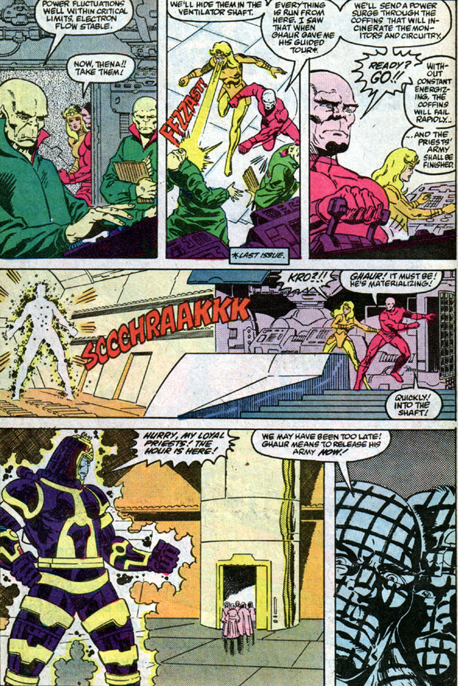Read online Eternals (1985) comic -  Issue #12 - 7