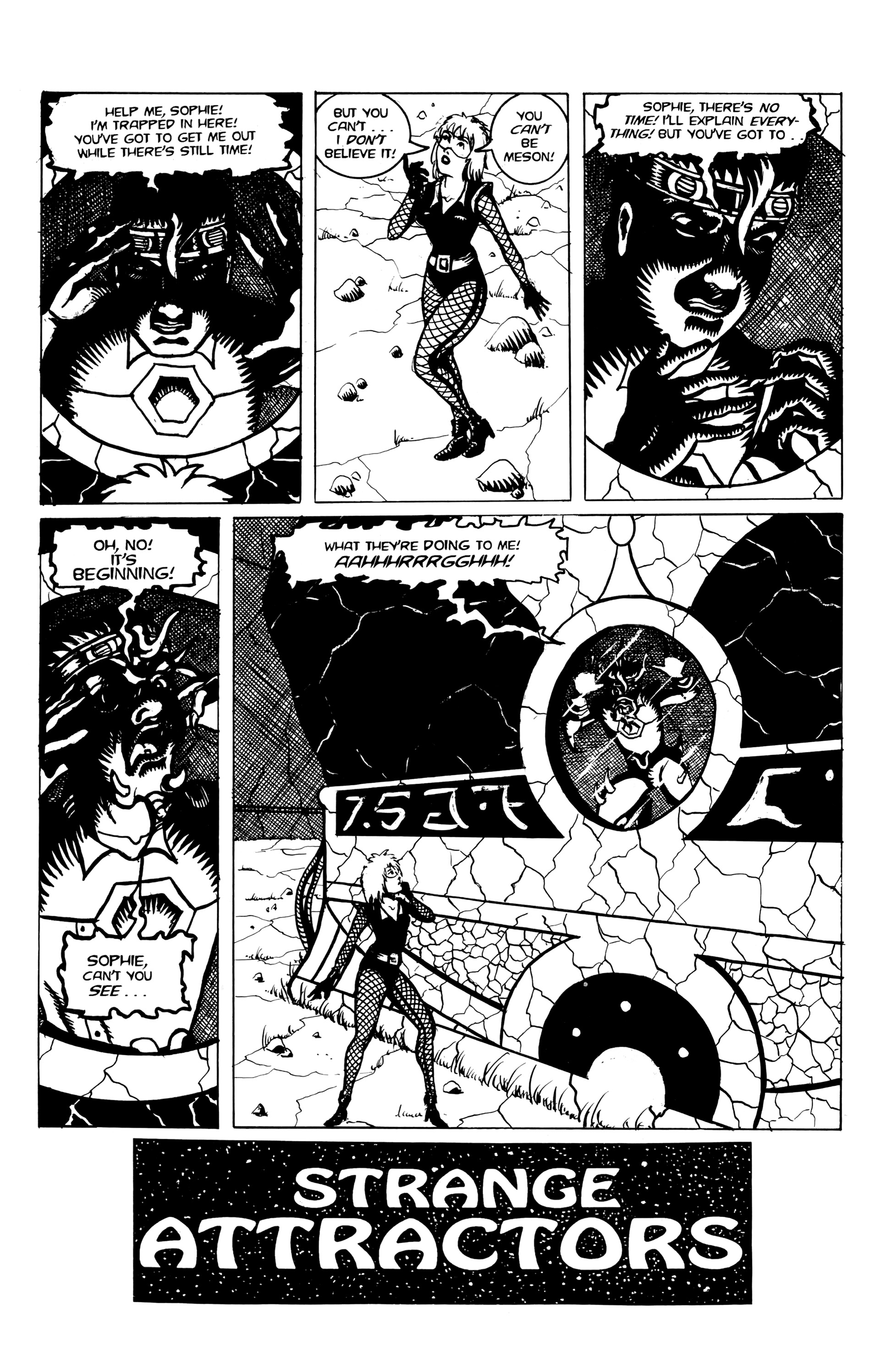 Read online Strange Attractors (1993) comic -  Issue #5 - 3