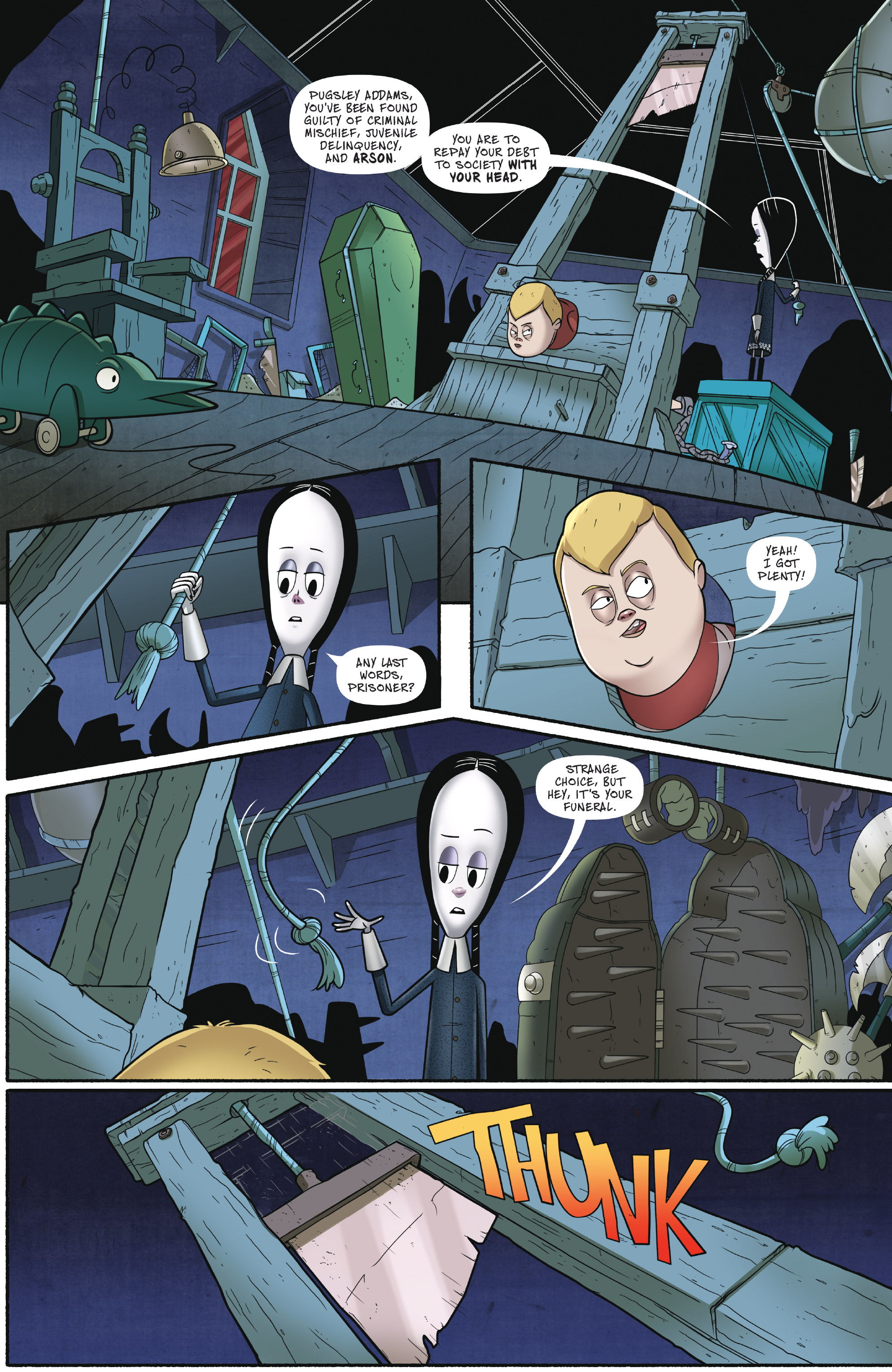 Read online Addams Family: The Bodies Issue comic -  Issue # Full - 5