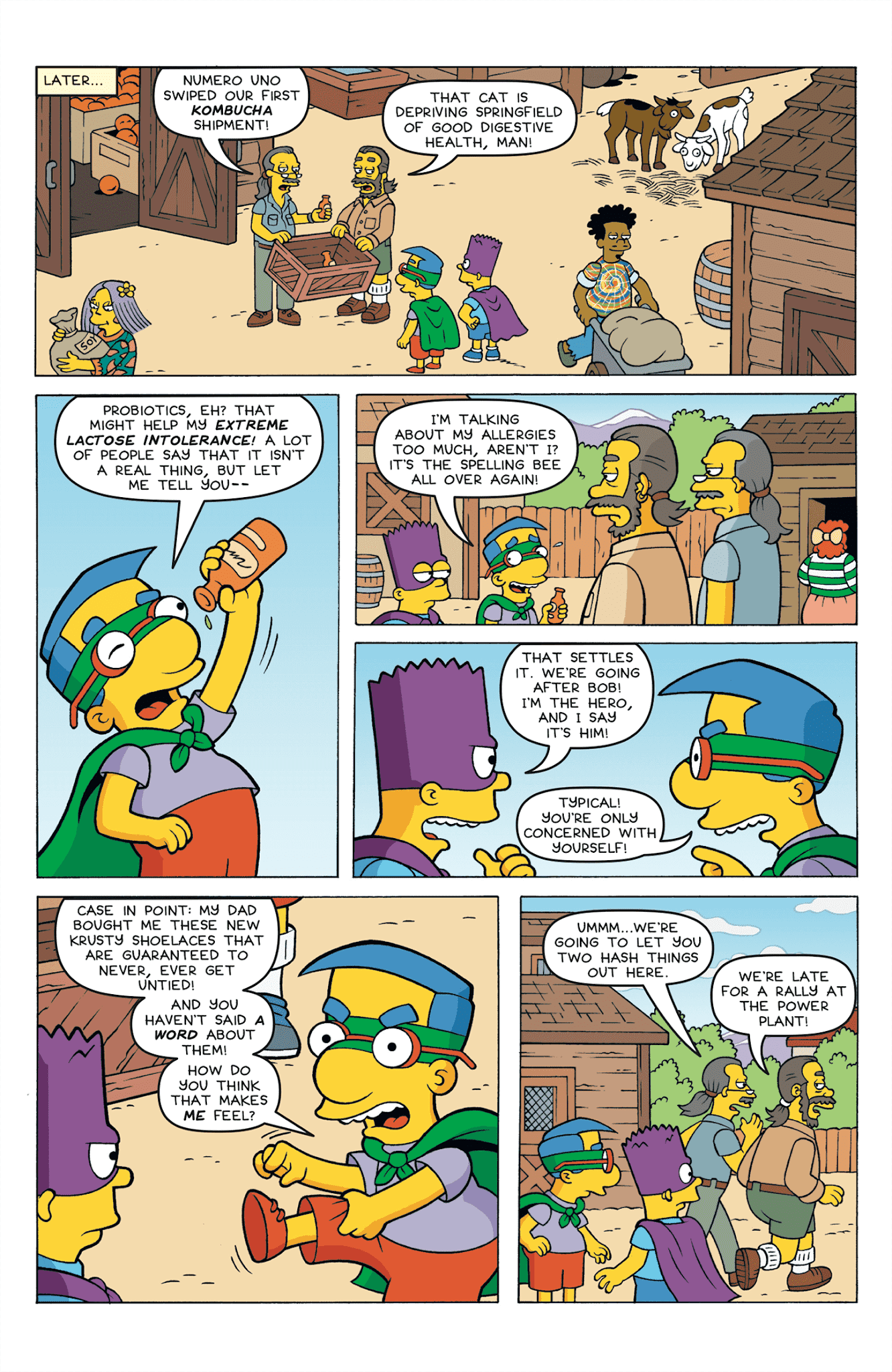 Read online Simpsons One-Shot Wonders: Bartman Spectacularly Super Secret Saga comic -  Issue #2 - 7