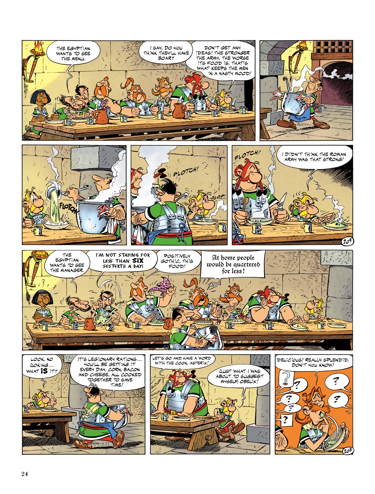 Read online Asterix comic -  Issue #10 - 25
