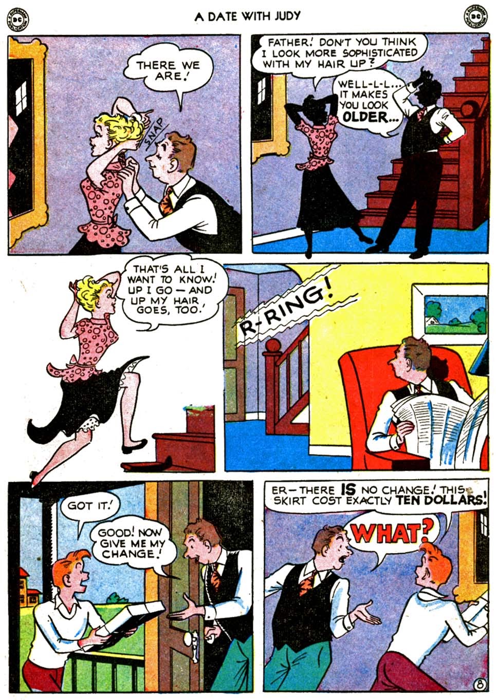 Read online A Date with Judy comic -  Issue #12 - 47