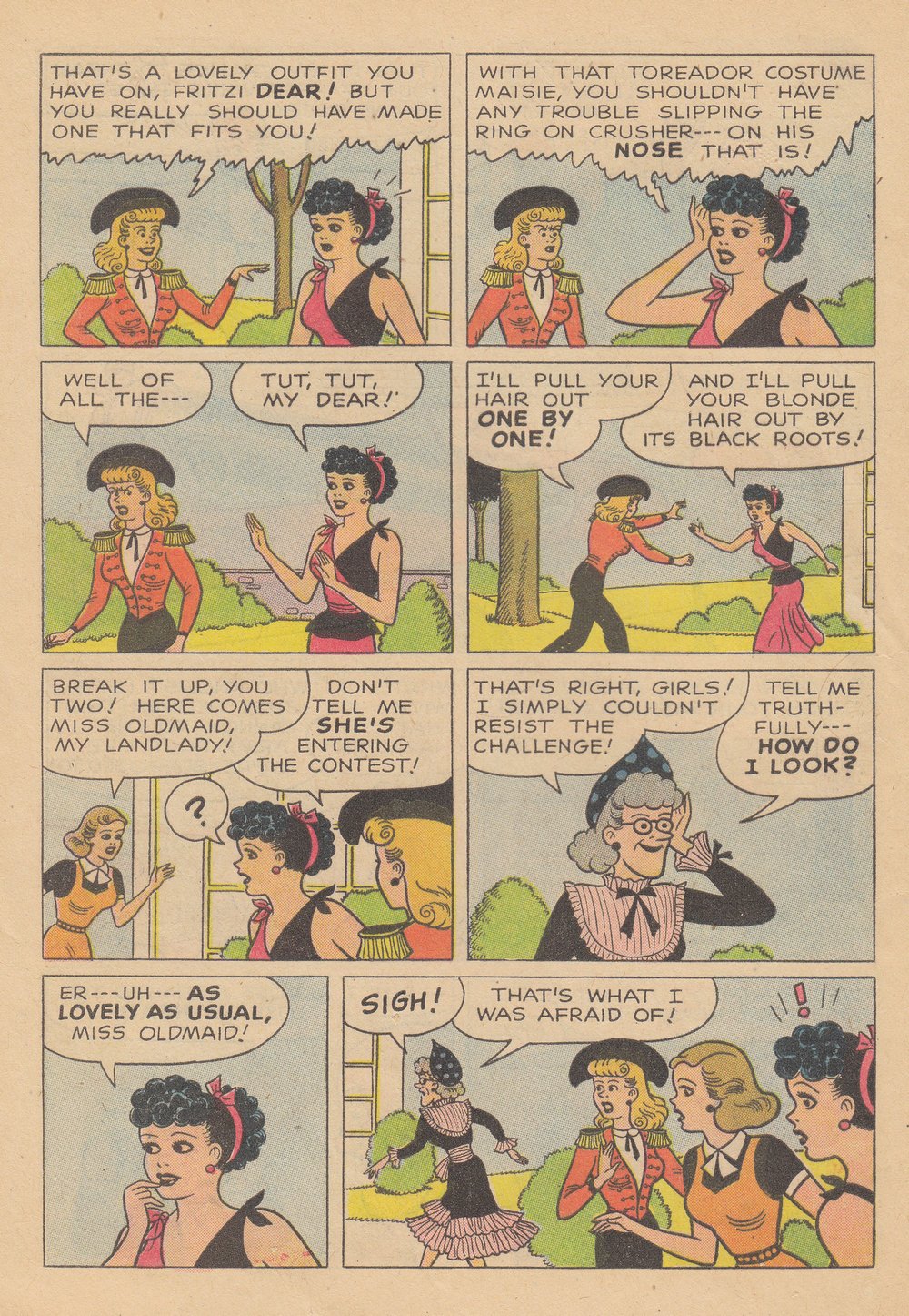Read online Fritzi Ritz (1953) comic -  Issue #58 - 8