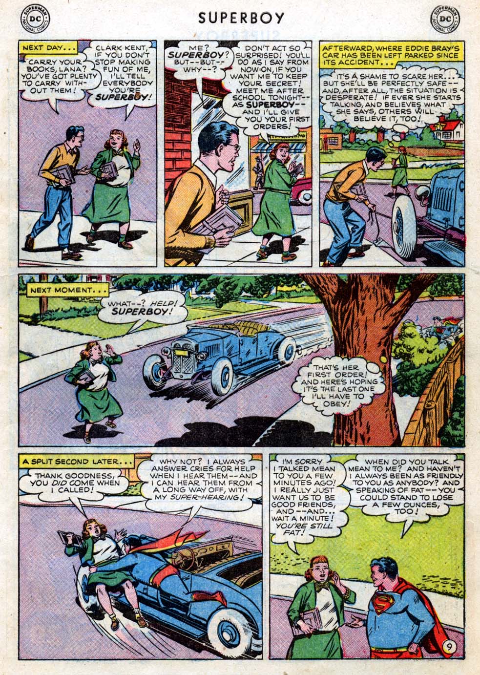 Read online Superboy (1949) comic -  Issue #24 - 10