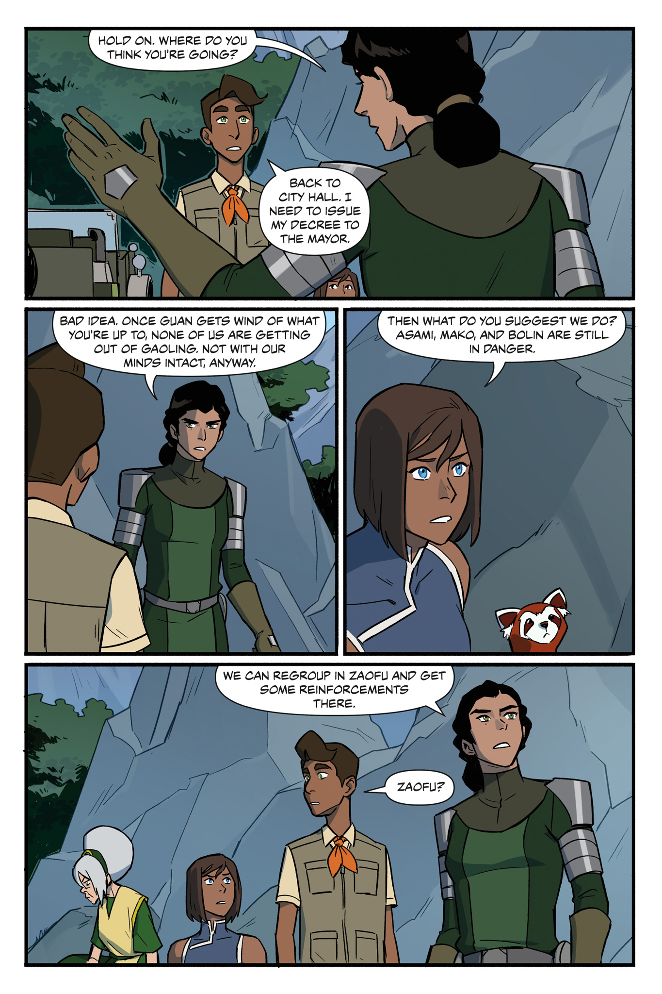 Read online Nickelodeon The Legend of Korra: Ruins of the Empire comic -  Issue # TPB 2 - 59