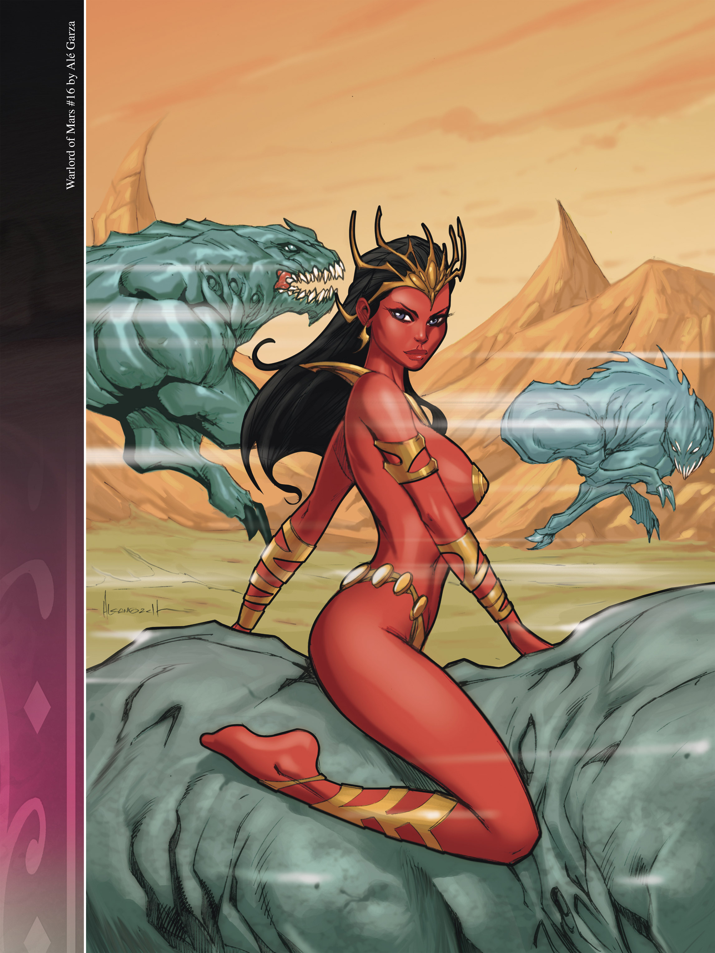 Read online The Art of Dejah Thoris and the Worlds of Mars comic -  Issue # TPB 1 (Part 2) - 99