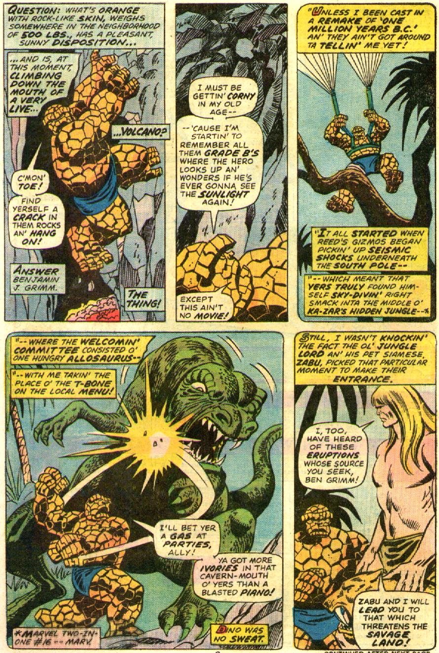 Marvel Two-In-One (1974) issue 17 - Page 4