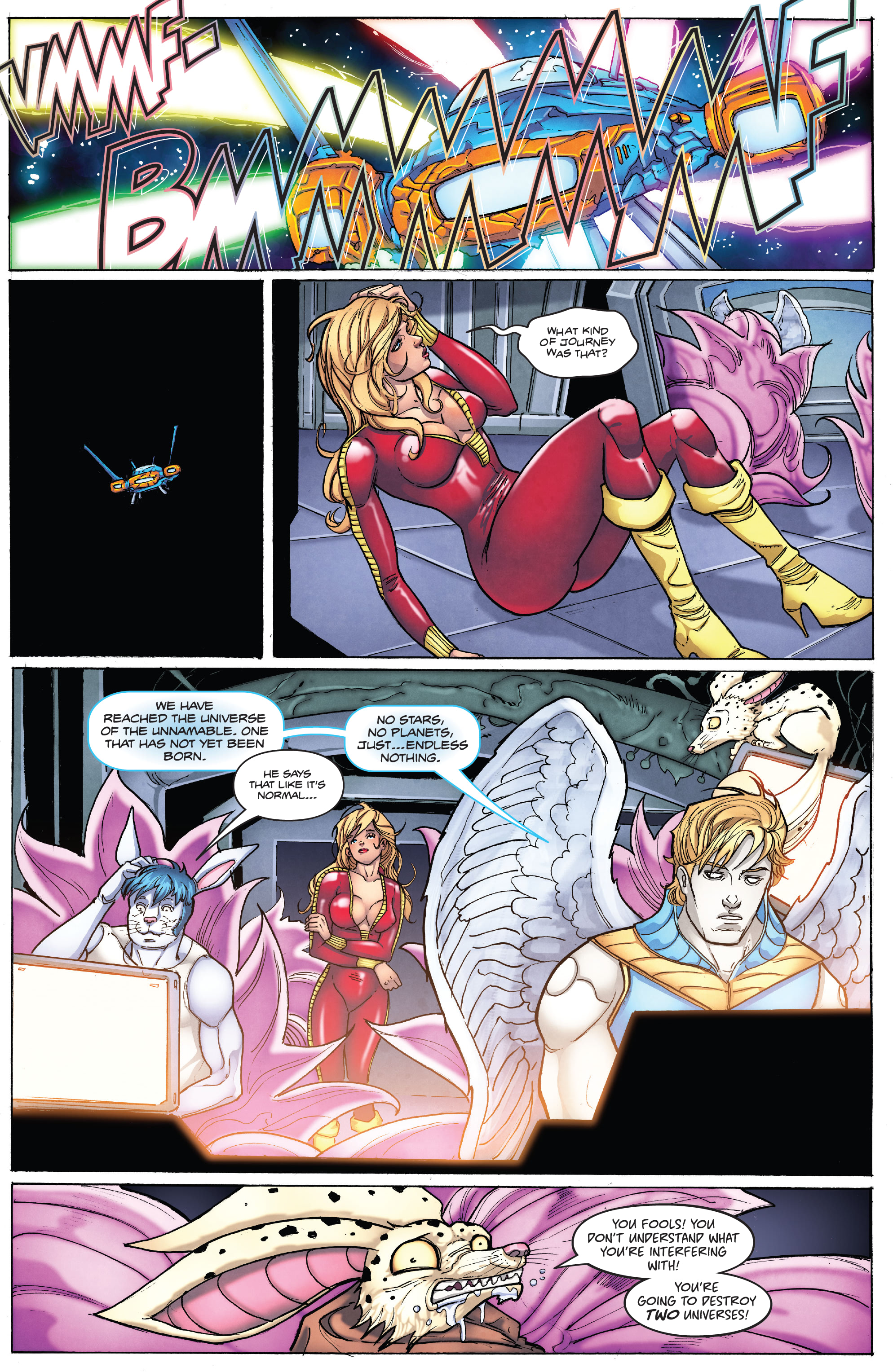 Read online Barbarella: The Center Cannot Hold comic -  Issue #4 - 14