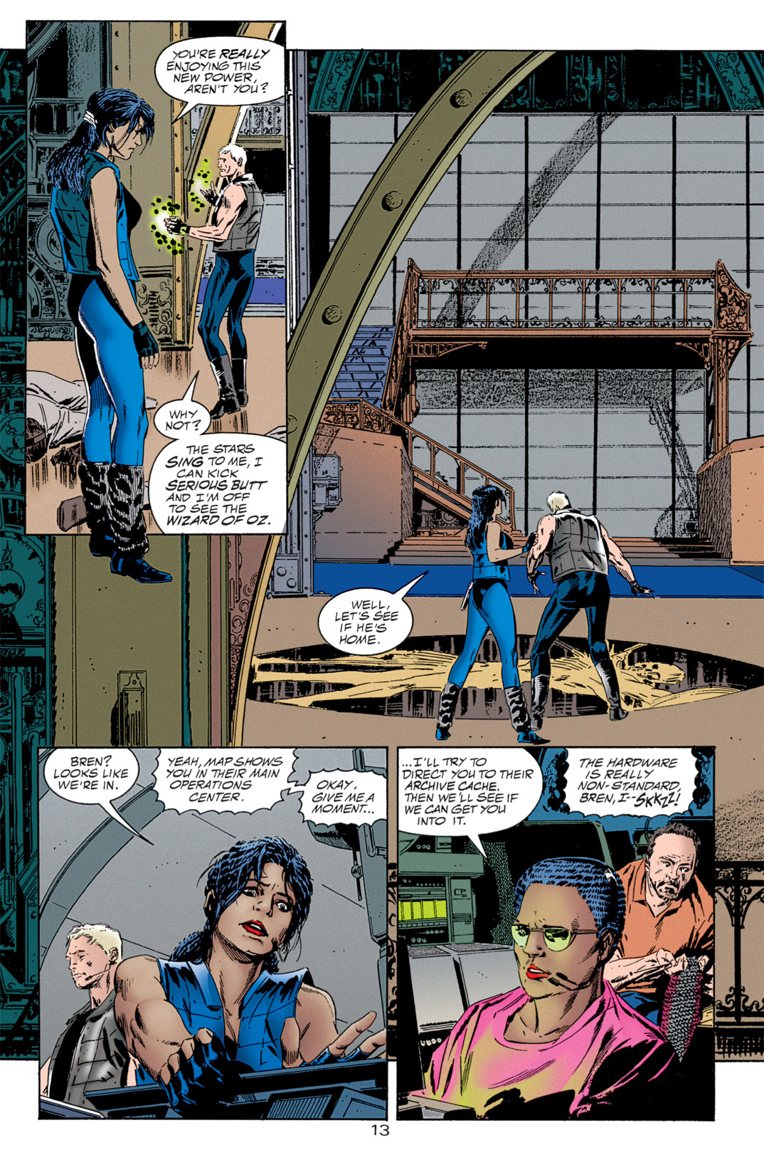 Read online Resurrection Man (1997) comic -  Issue #11 - 13