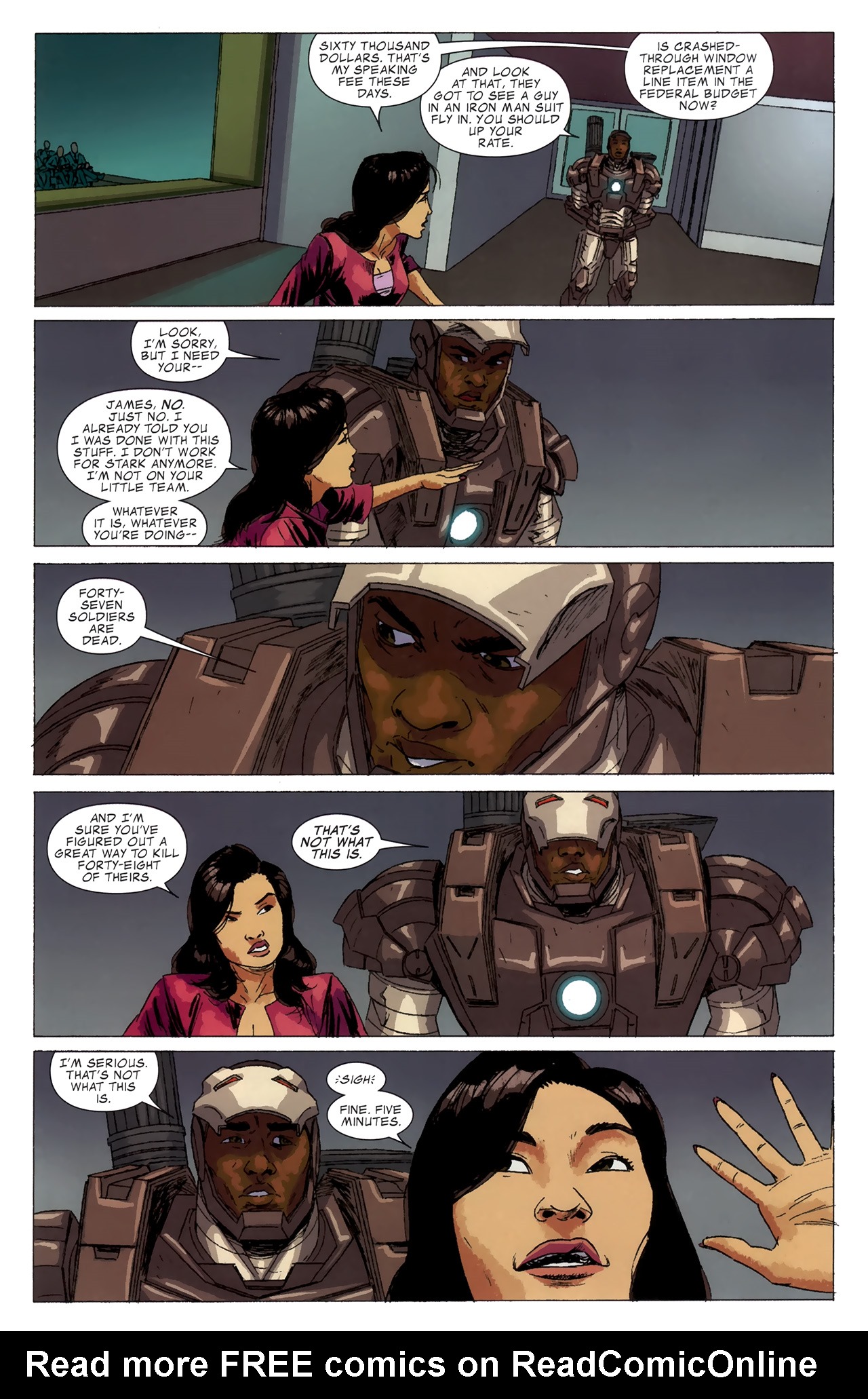 Read online Iron Man 2.0 comic -  Issue #2 - 12