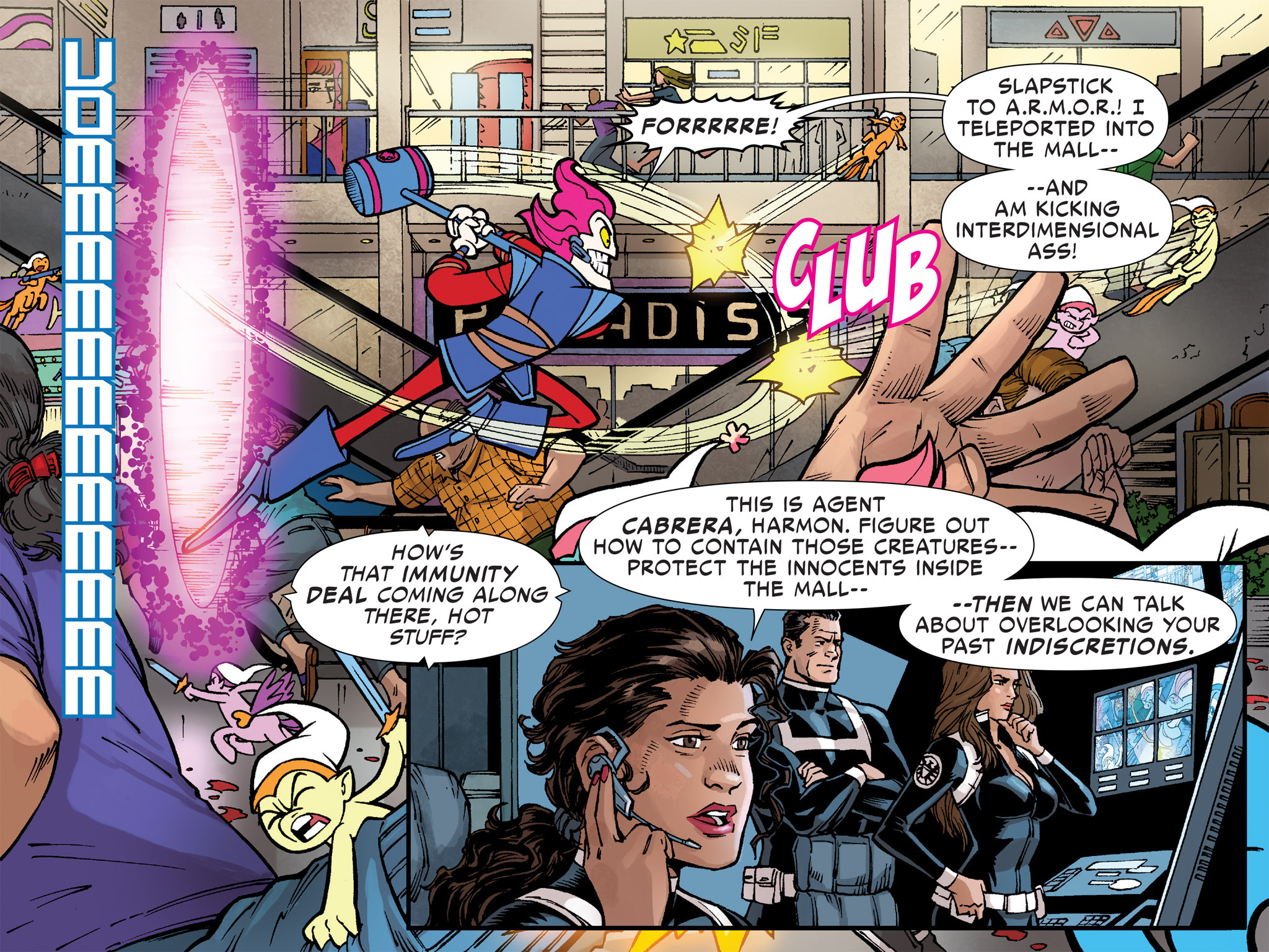 Read online Slapstick Infinite Comic comic -  Issue #3 - 12