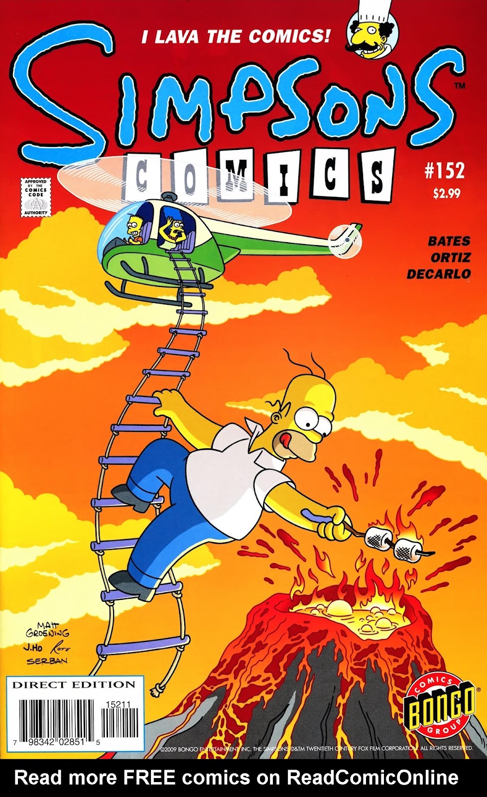 Simpsons Comics issue 152 - Page 1