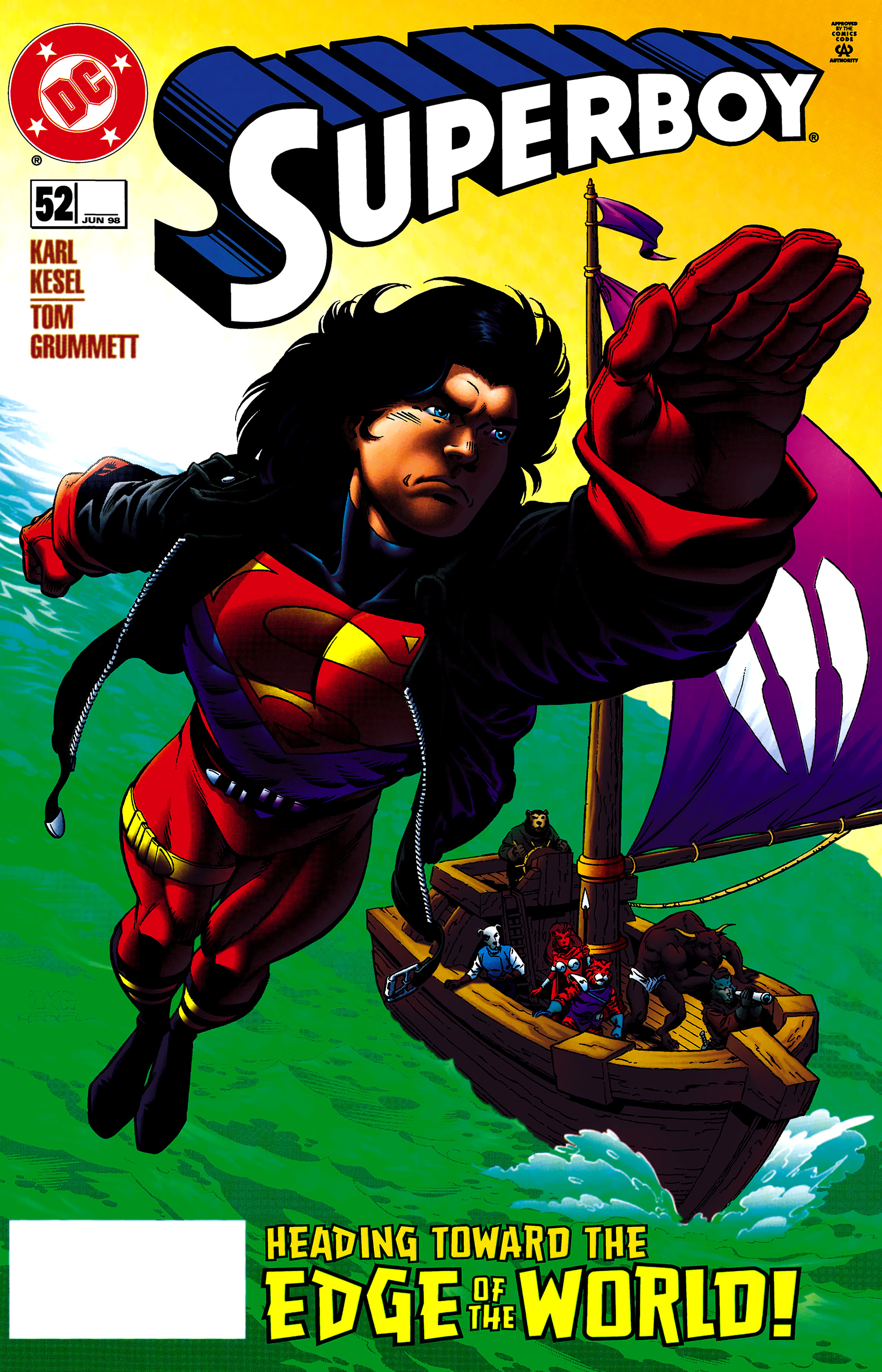 Read online Superboy (1994) comic -  Issue #52 - 1