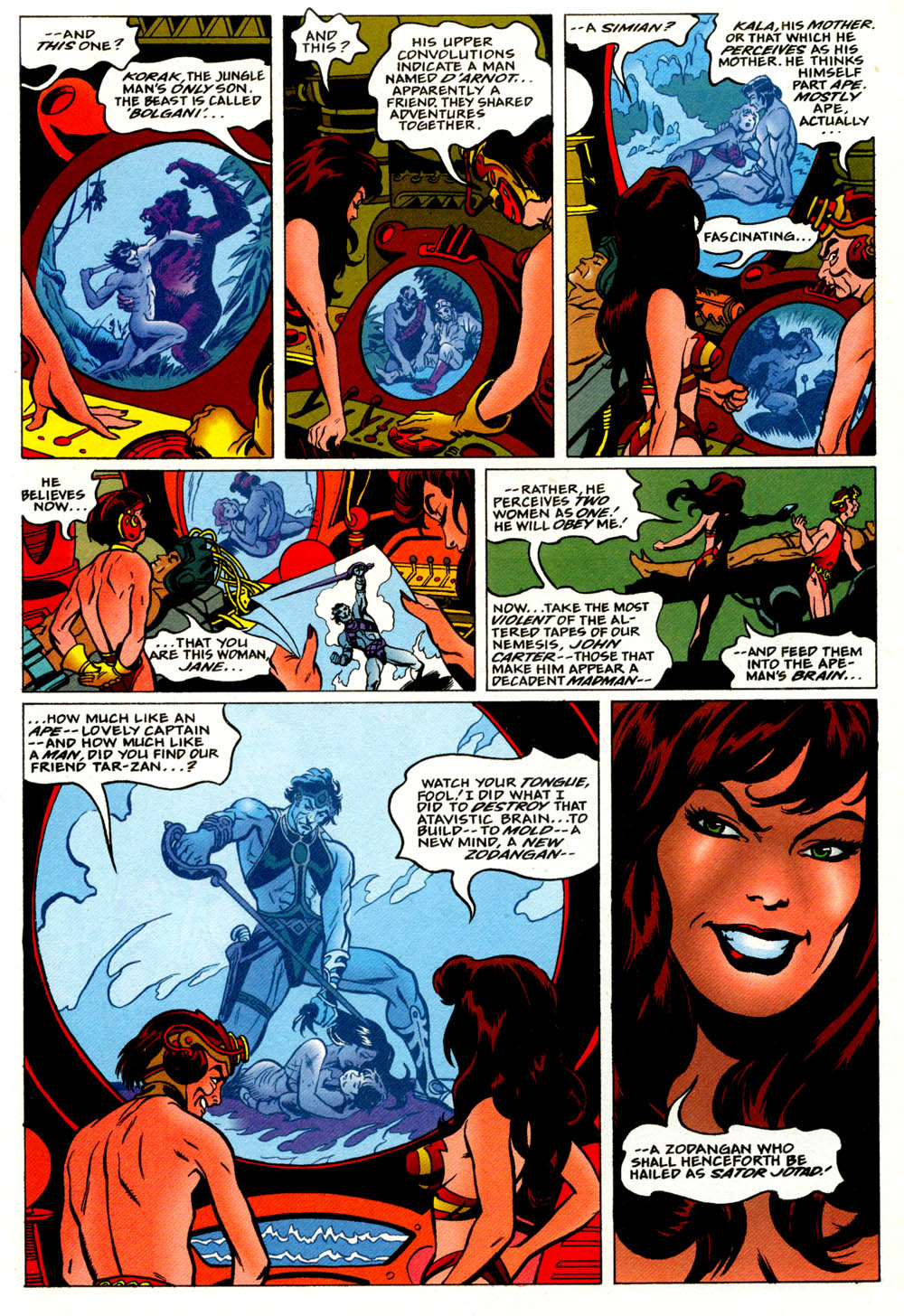 Read online Tarzan/John Carter: Warlords of Mars comic -  Issue #2 - 7