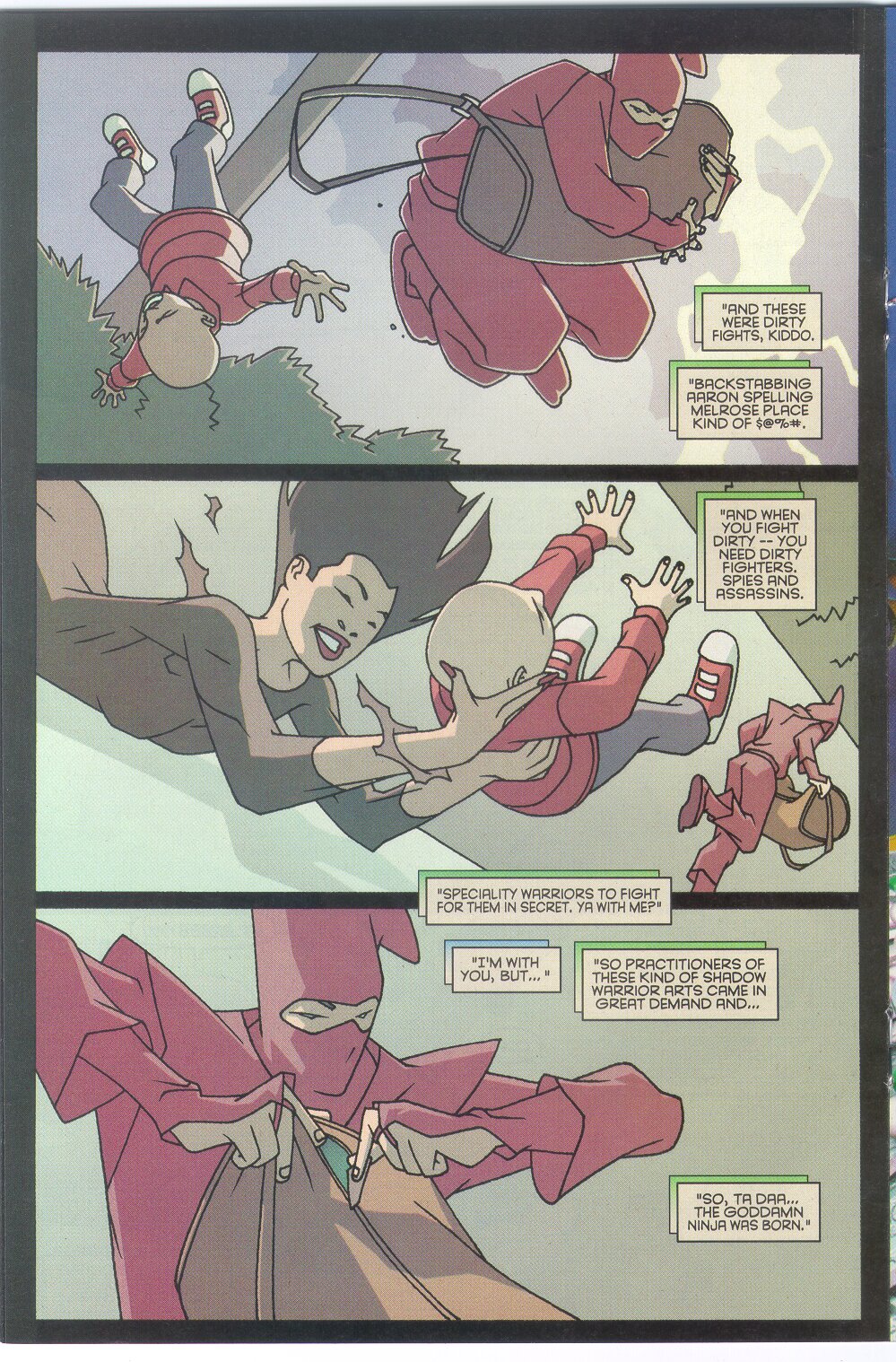 Read online Superman's Pal Jimmy Olsen comic -  Issue # Daredevil - Ninja (2001) - 61
