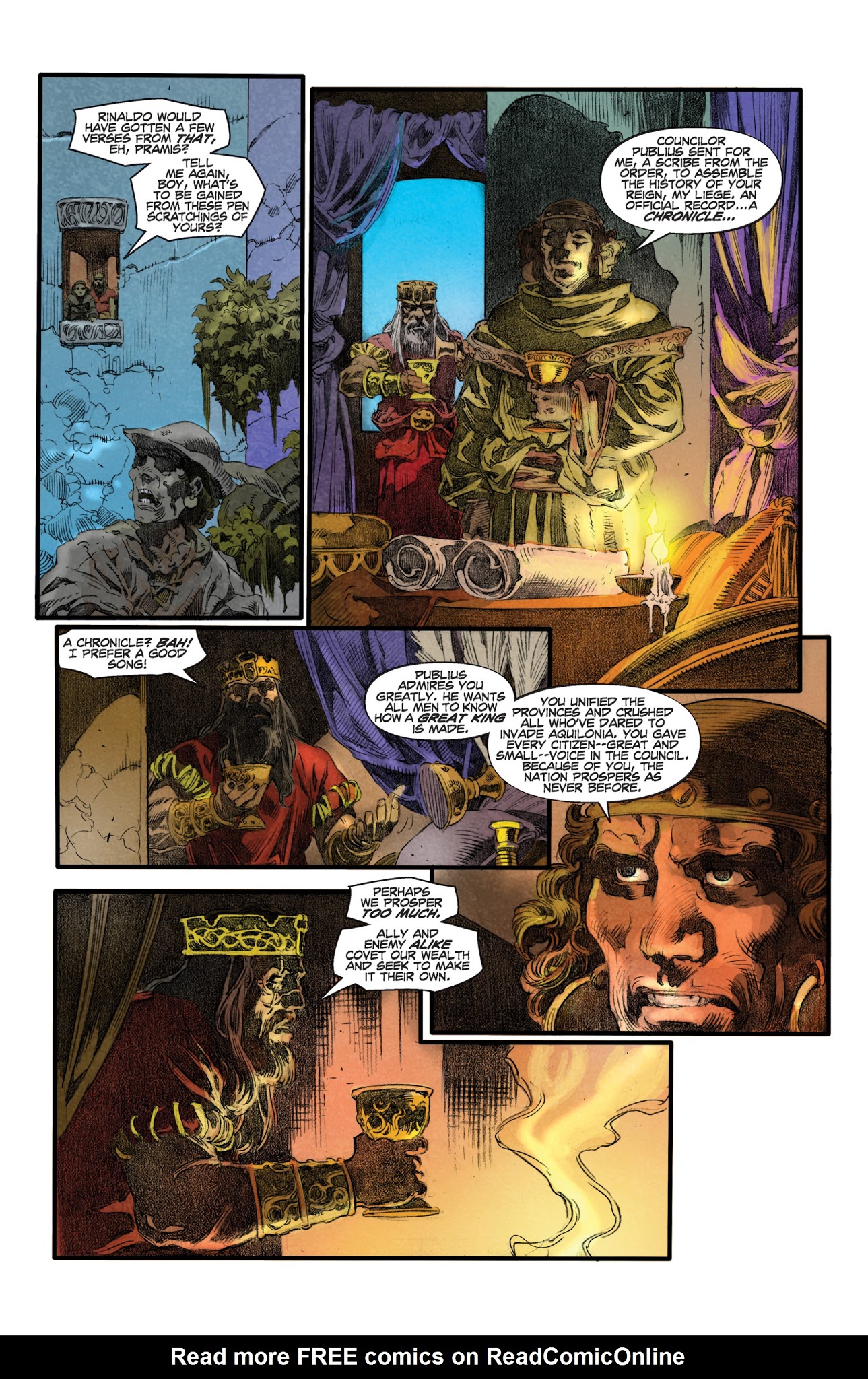 Read online King Conan: The Scarlet Citadel comic -  Issue # TPB - 101