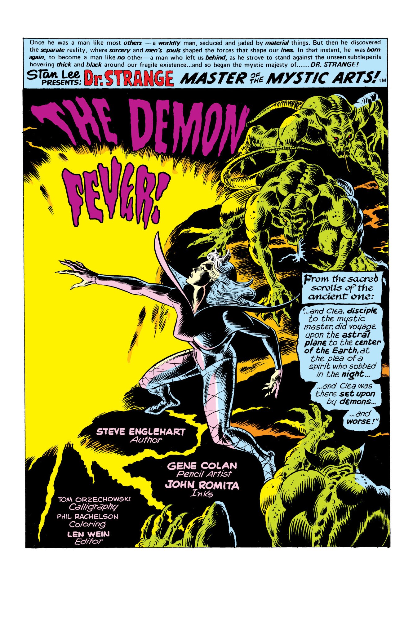 Read online Marvel Masterworks: Doctor Strange comic -  Issue # TPB 5 (Part 3) - 9