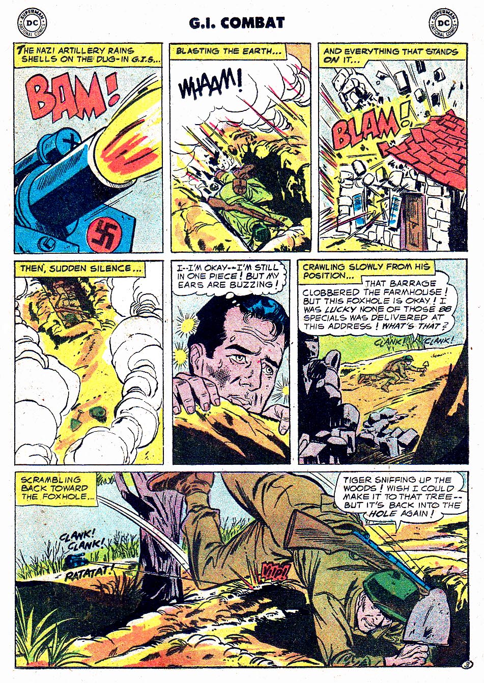 Read online G.I. Combat (1952) comic -  Issue #46 - 21