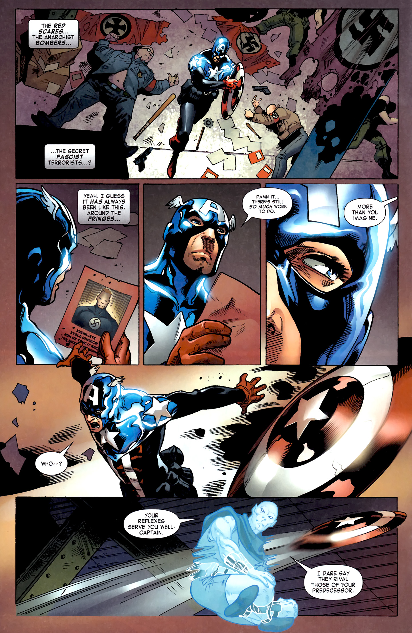 Read online Captain America Corps comic -  Issue #1 - 9