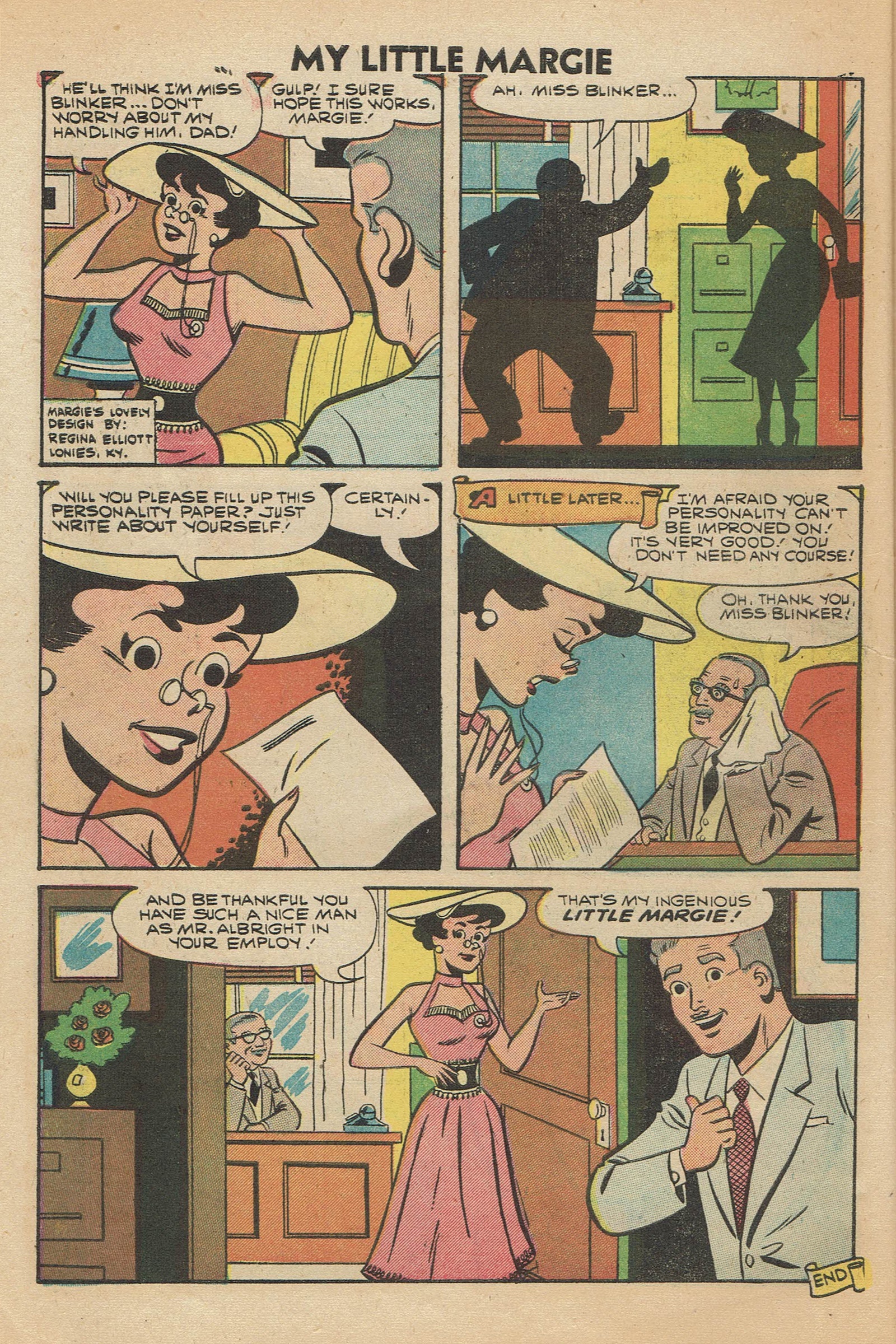 Read online My Little Margie (1954) comic -  Issue #23 - 29