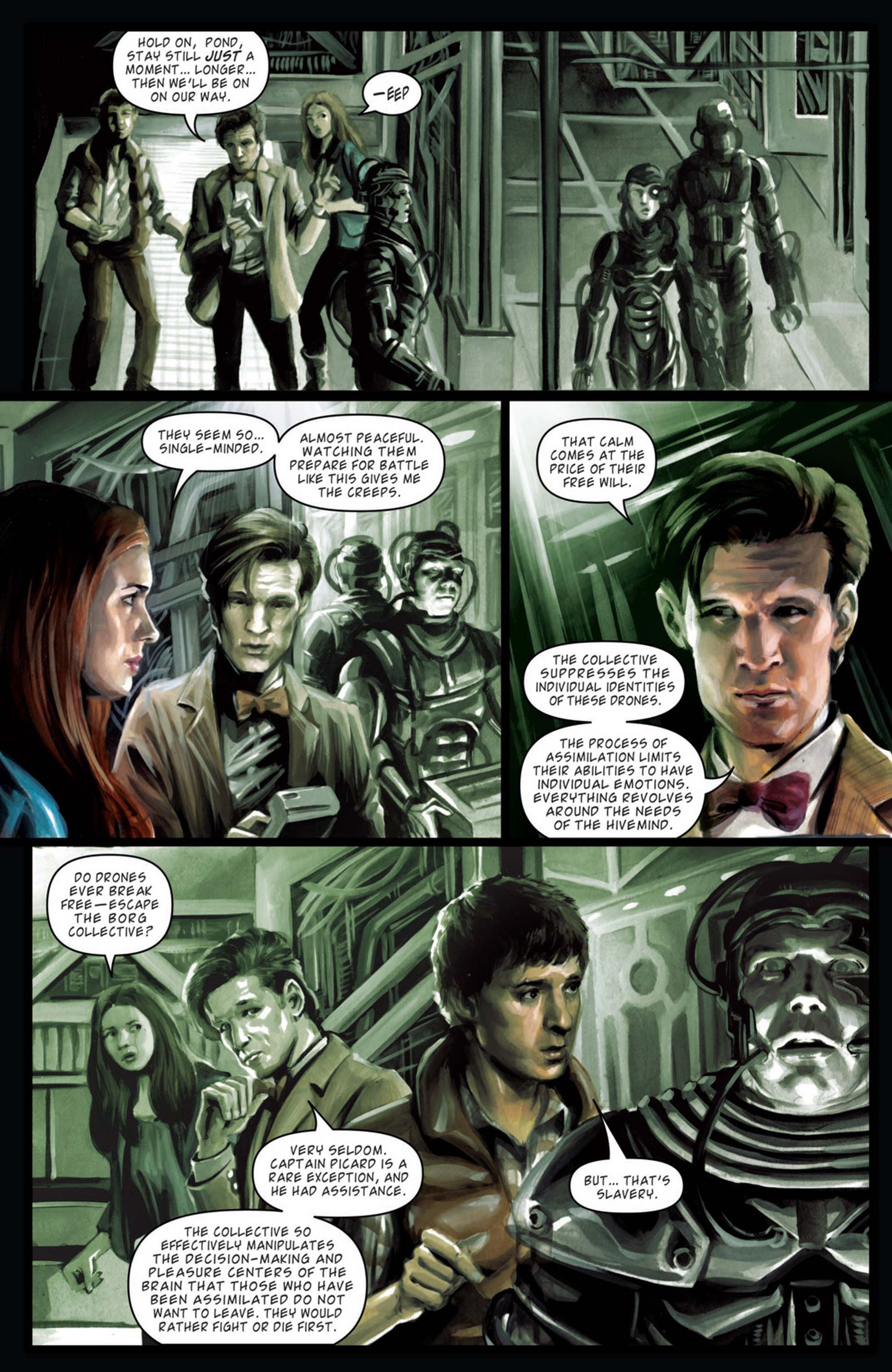 Read online Star Trek: The Next Generation/Doctor Who: Assimilation² comic -  Issue #7 - 5