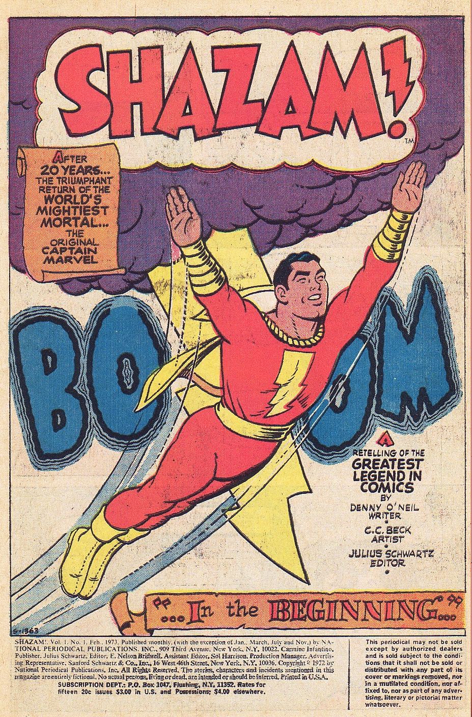Read online Shazam! (1973) comic -  Issue #1 - 2
