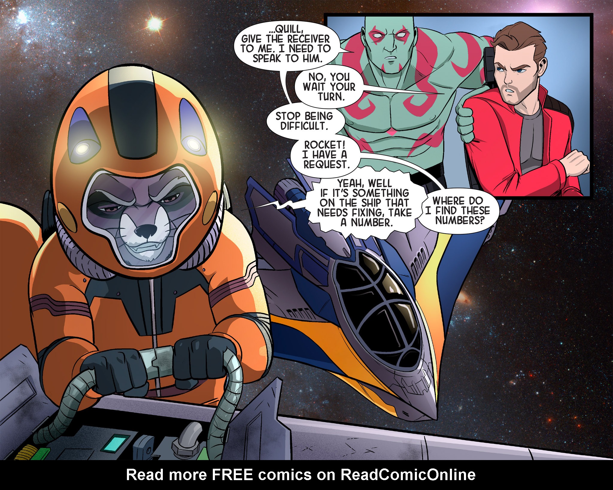 Read online Guardians of the Galaxy: Awesome Mix Infinite Comic comic -  Issue #6 - 8
