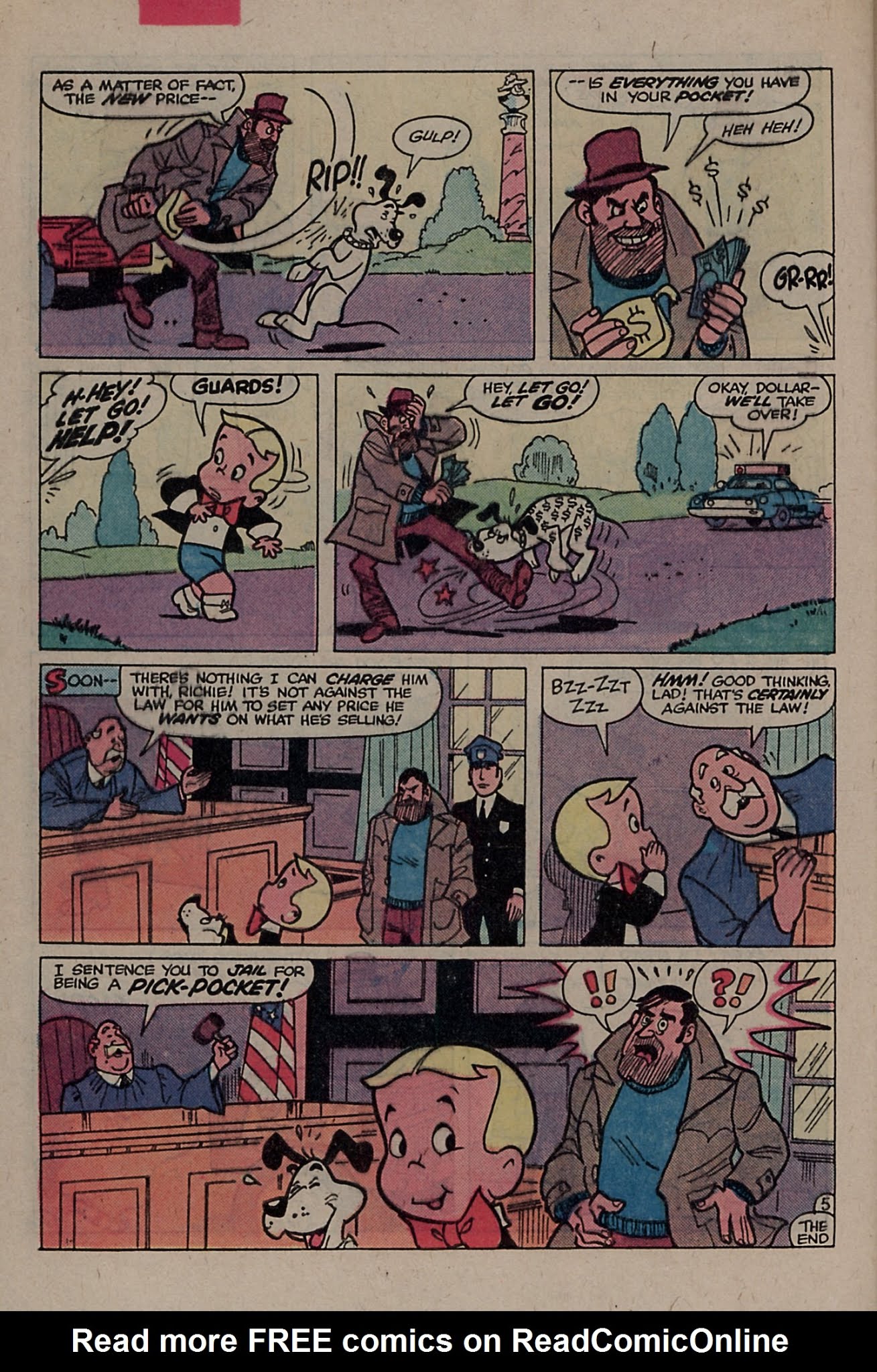 Read online Richie Rich & Dollar the Dog comic -  Issue #11 - 32