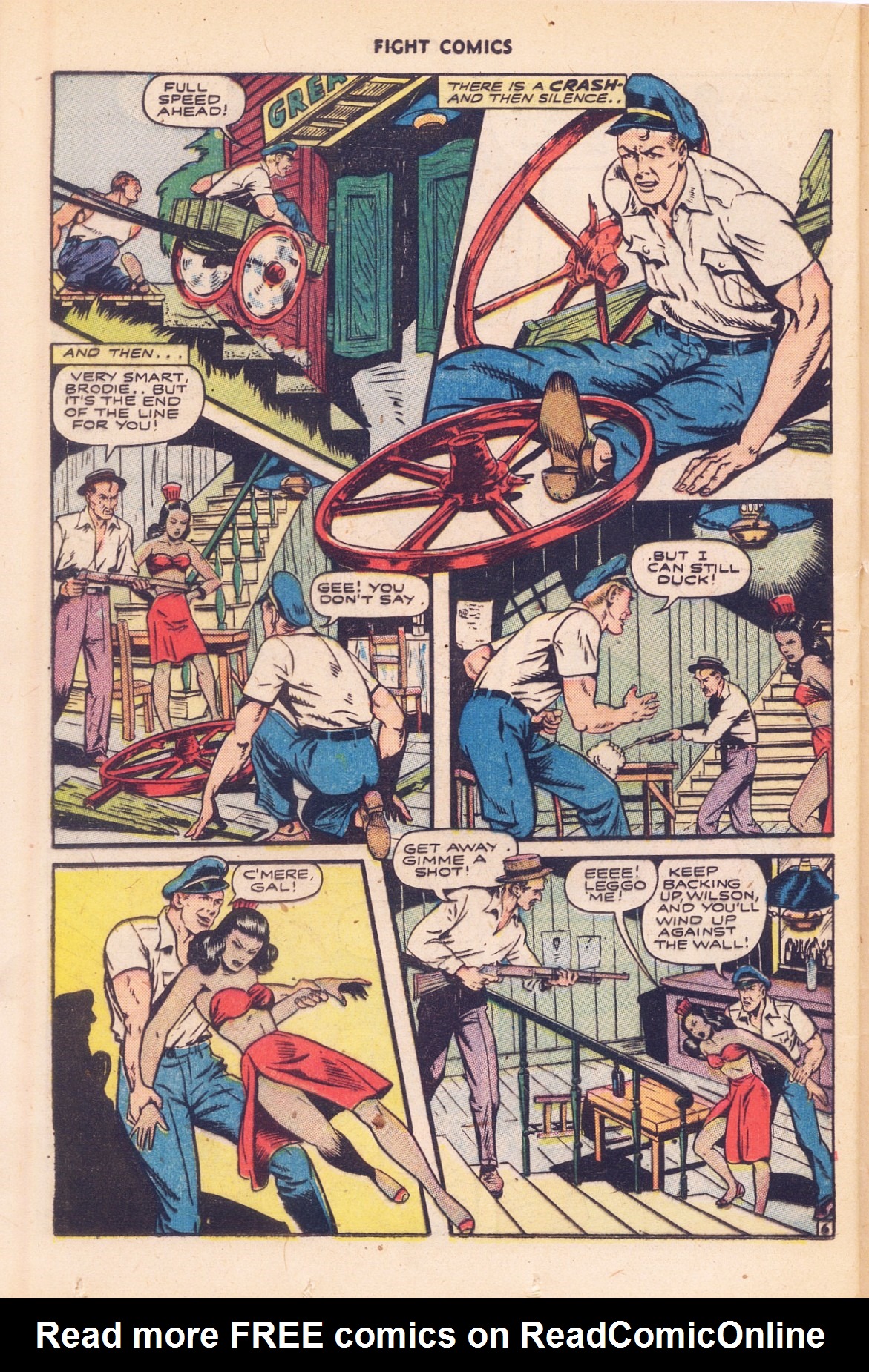 Read online Fight Comics comic -  Issue #38 - 32