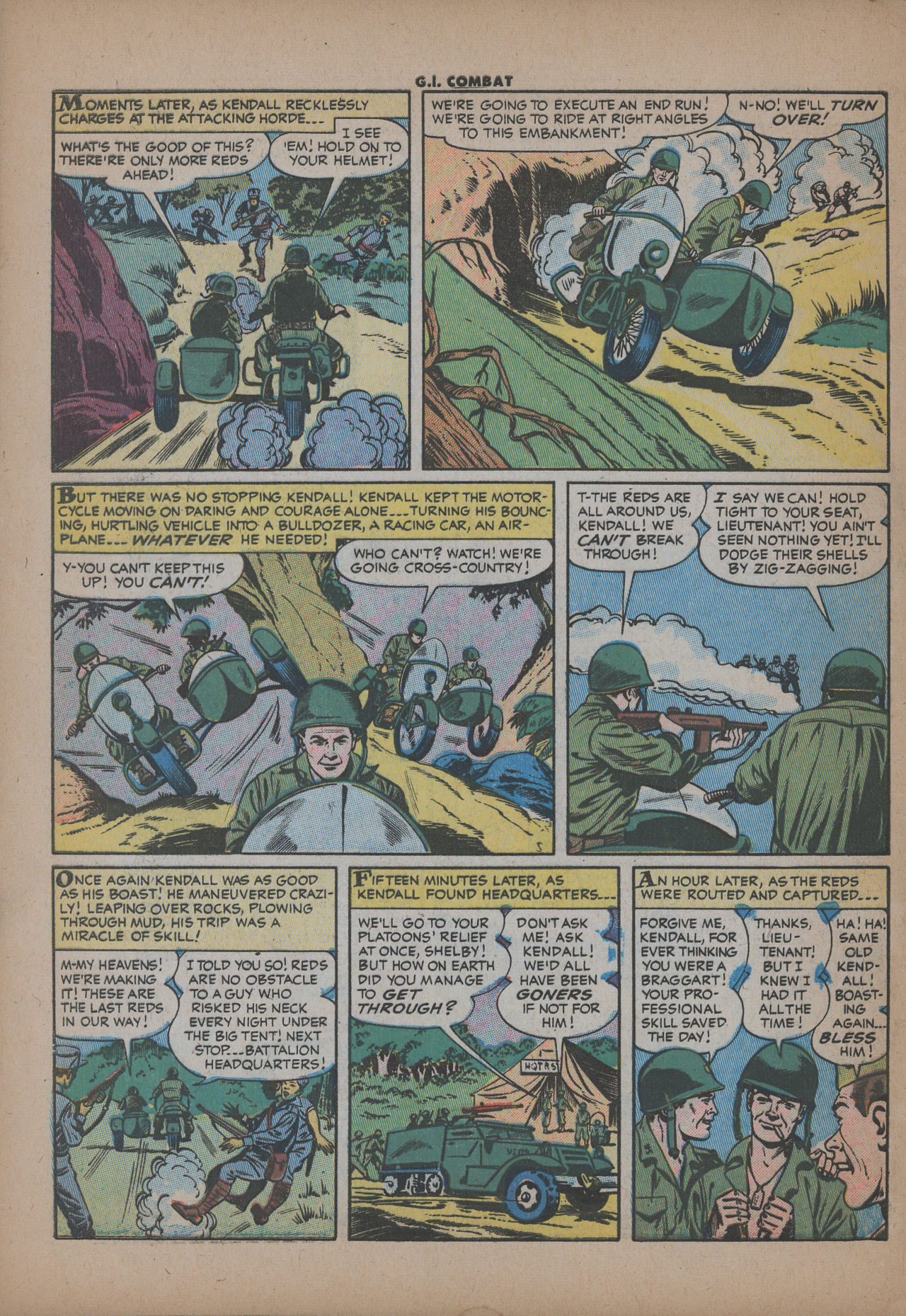 Read online G.I. Combat (1952) comic -  Issue #43 - 32