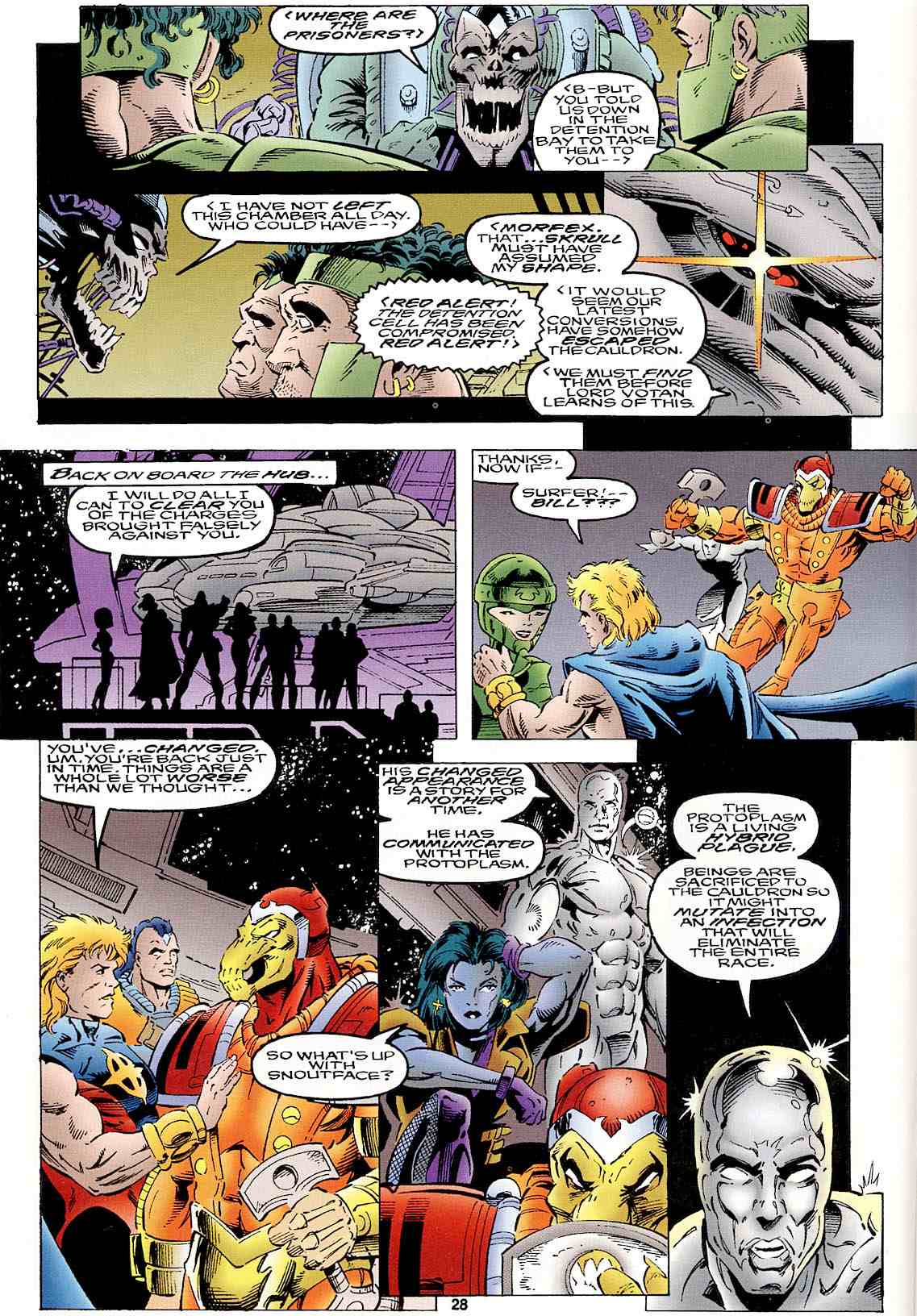 Read online Cosmic Powers Unlimited comic -  Issue #4 - 24