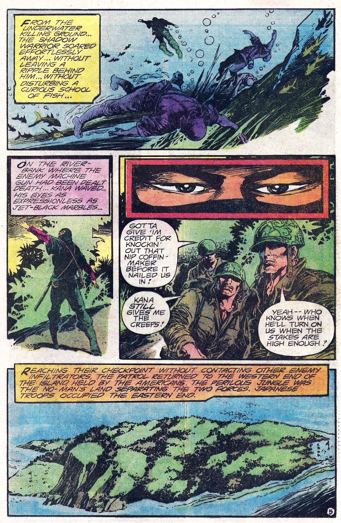 Read online G.I. Combat (1952) comic -  Issue #264 - 40