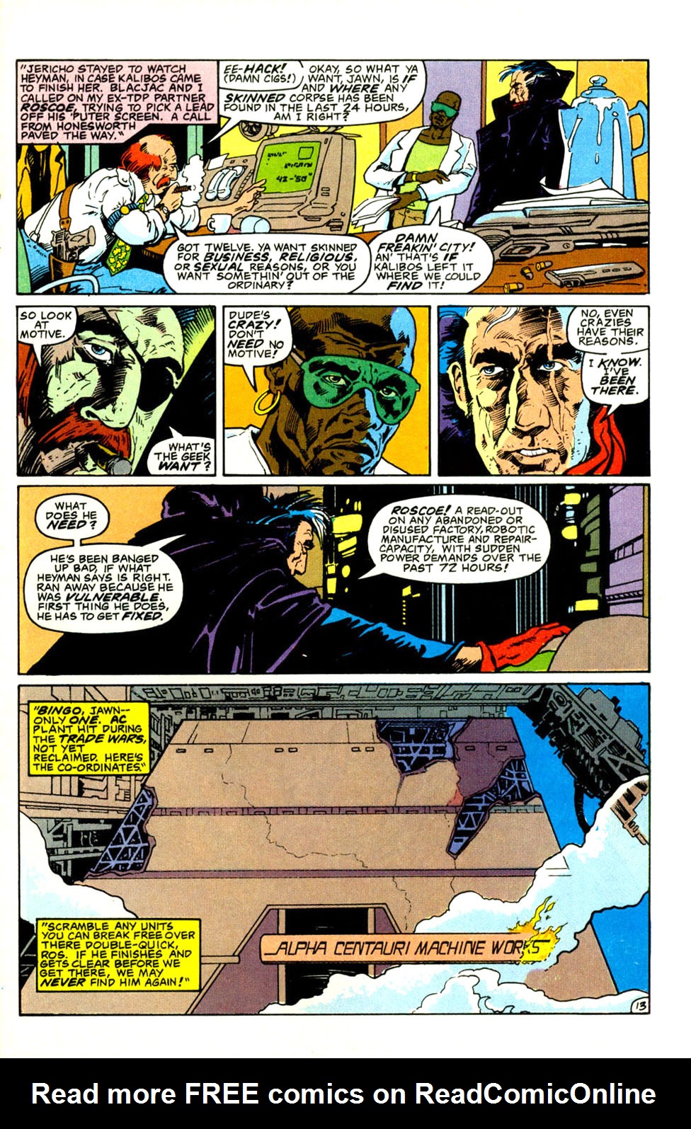 Read online Grimjack comic -  Issue #26 - 15