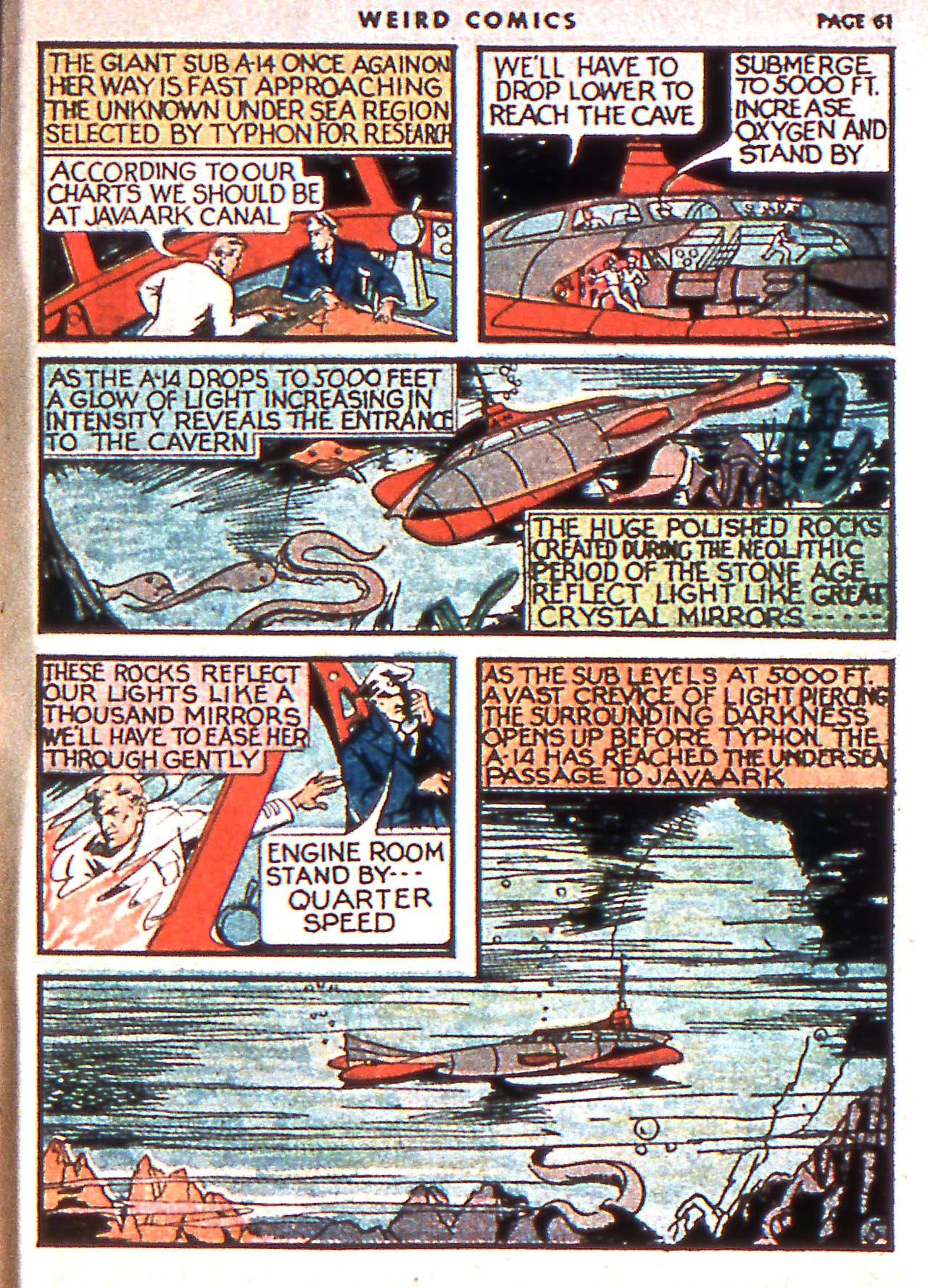 Read online Weird Comics comic -  Issue #4 - 63