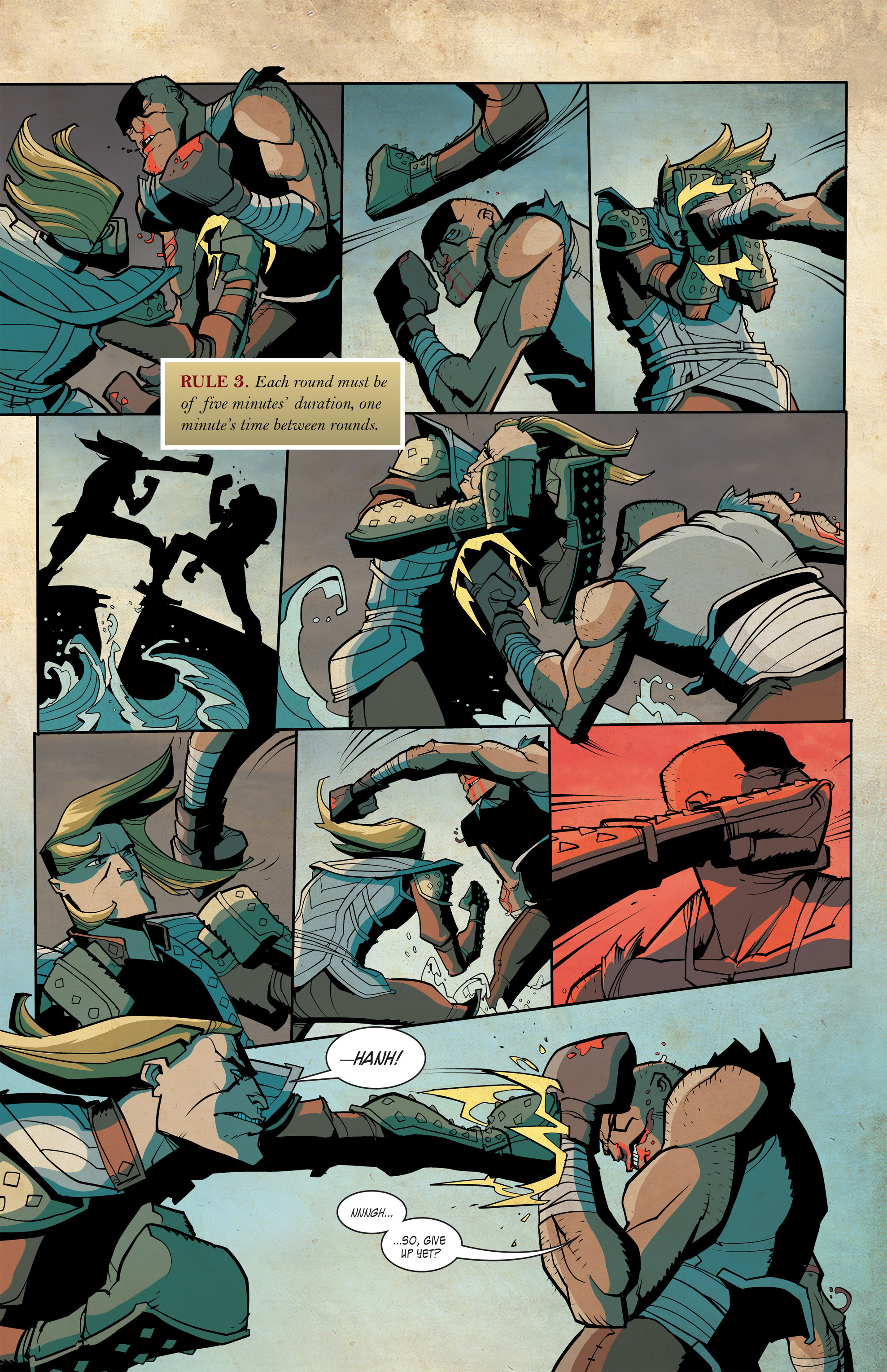 Read online Kings and Canvas comic -  Issue #5 - 5