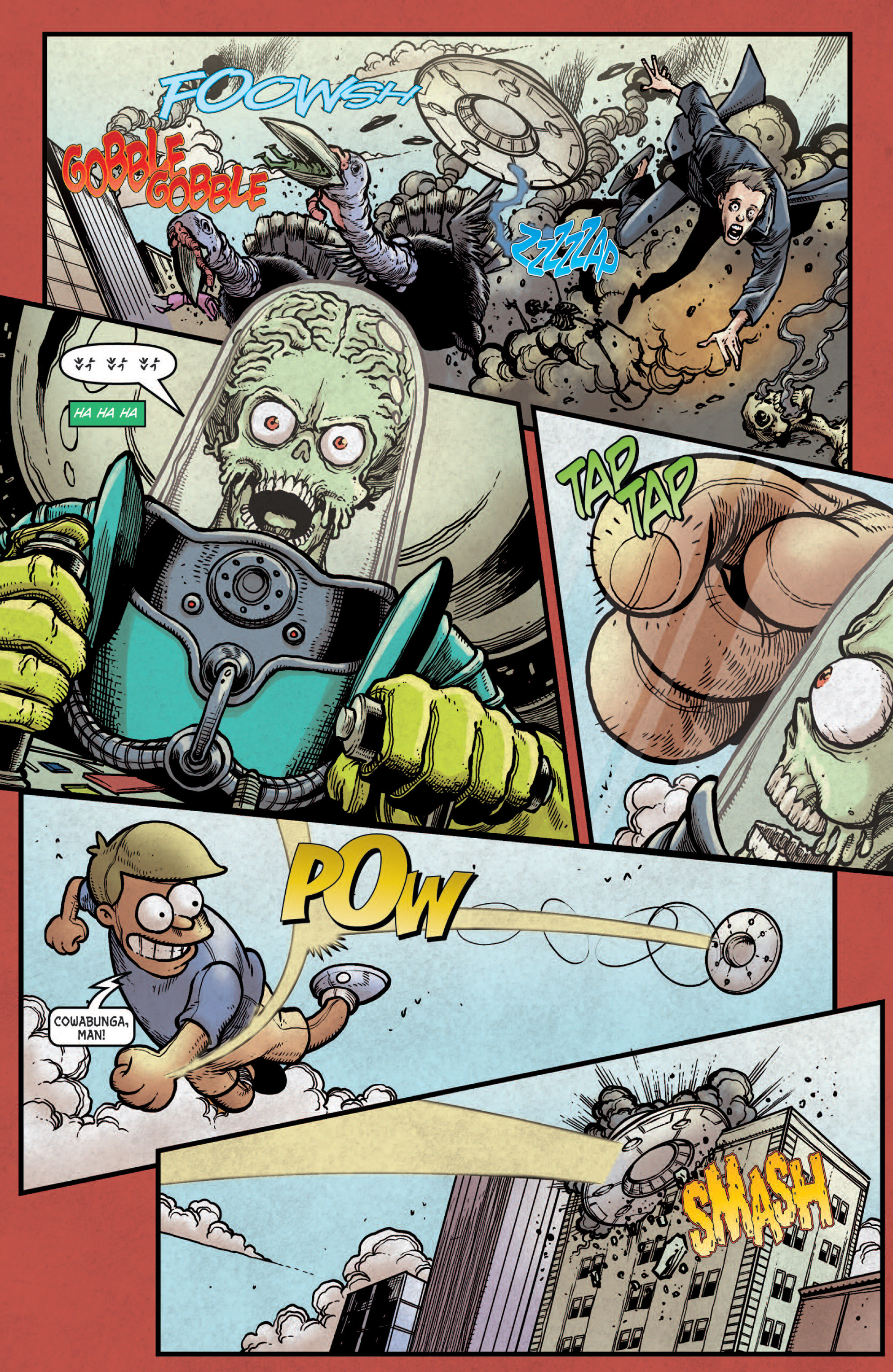 Read online Mars Attacks the Holidays comic -  Issue # Full - 32