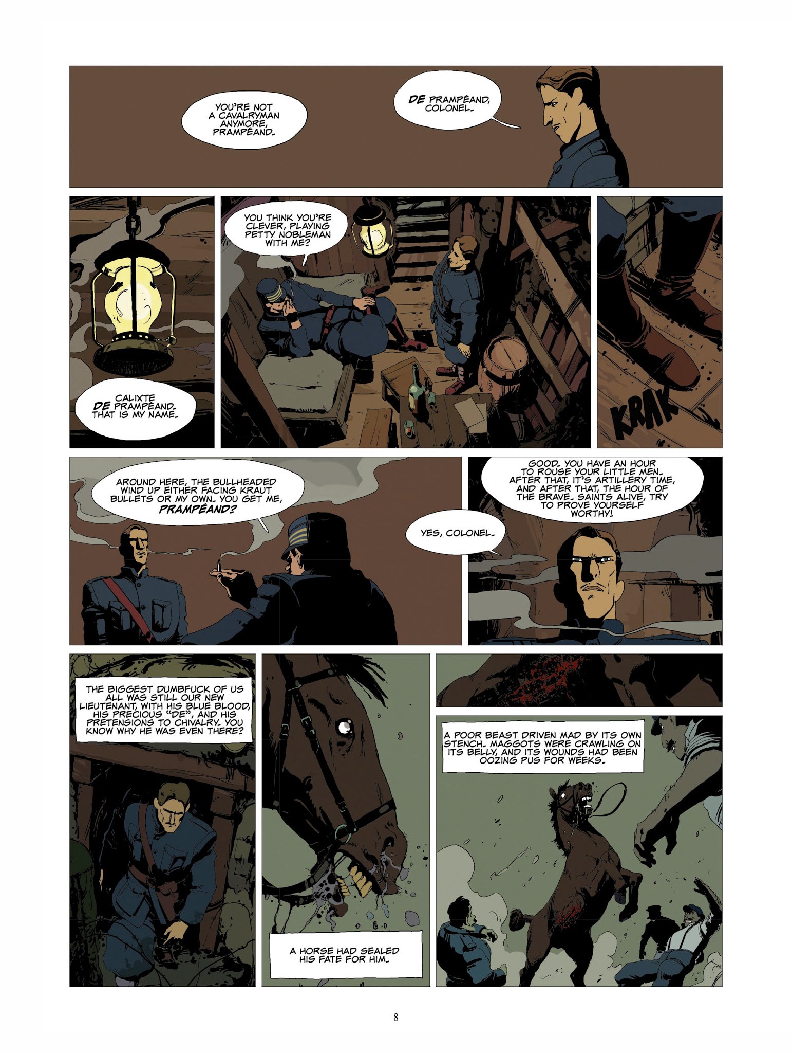 Read online Of Blood and Gold comic -  Issue #1 - 8