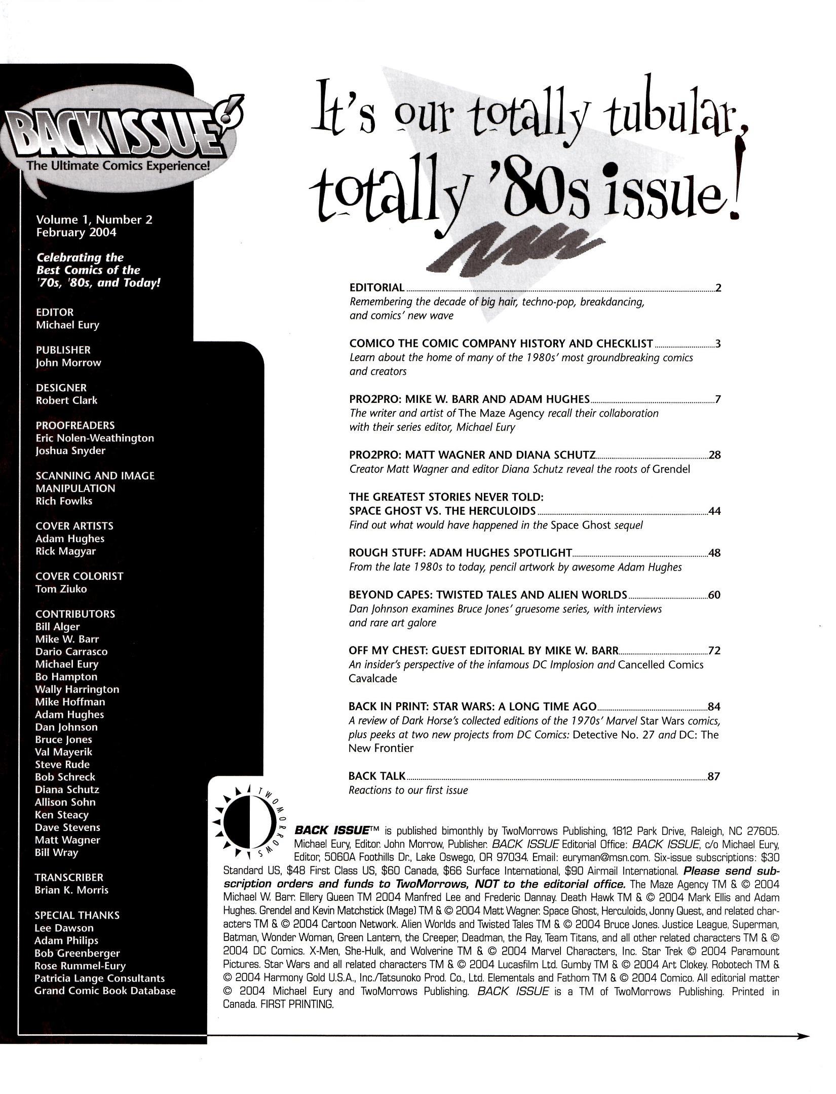 Read online Back Issue comic -  Issue #2 - 3