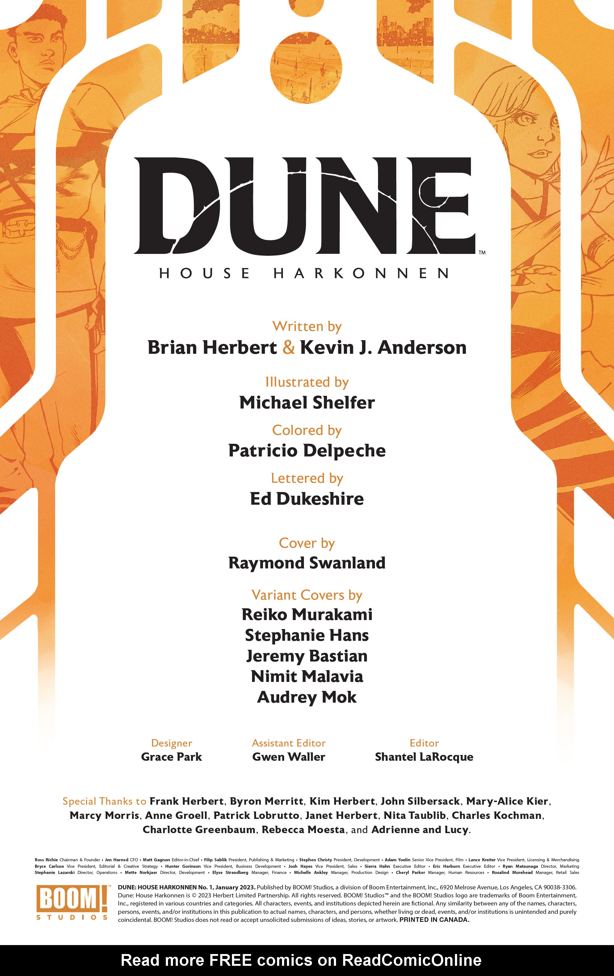 Read online Dune: House Harkonnen comic -  Issue #1 - 2