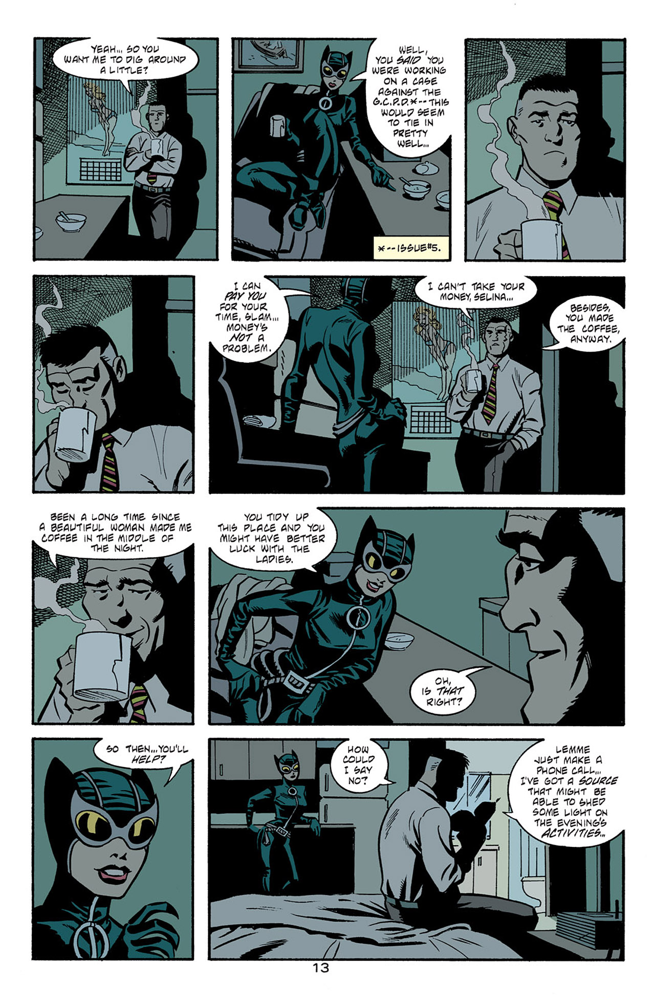 Read online Catwoman (2002) comic -  Issue #7 - 14