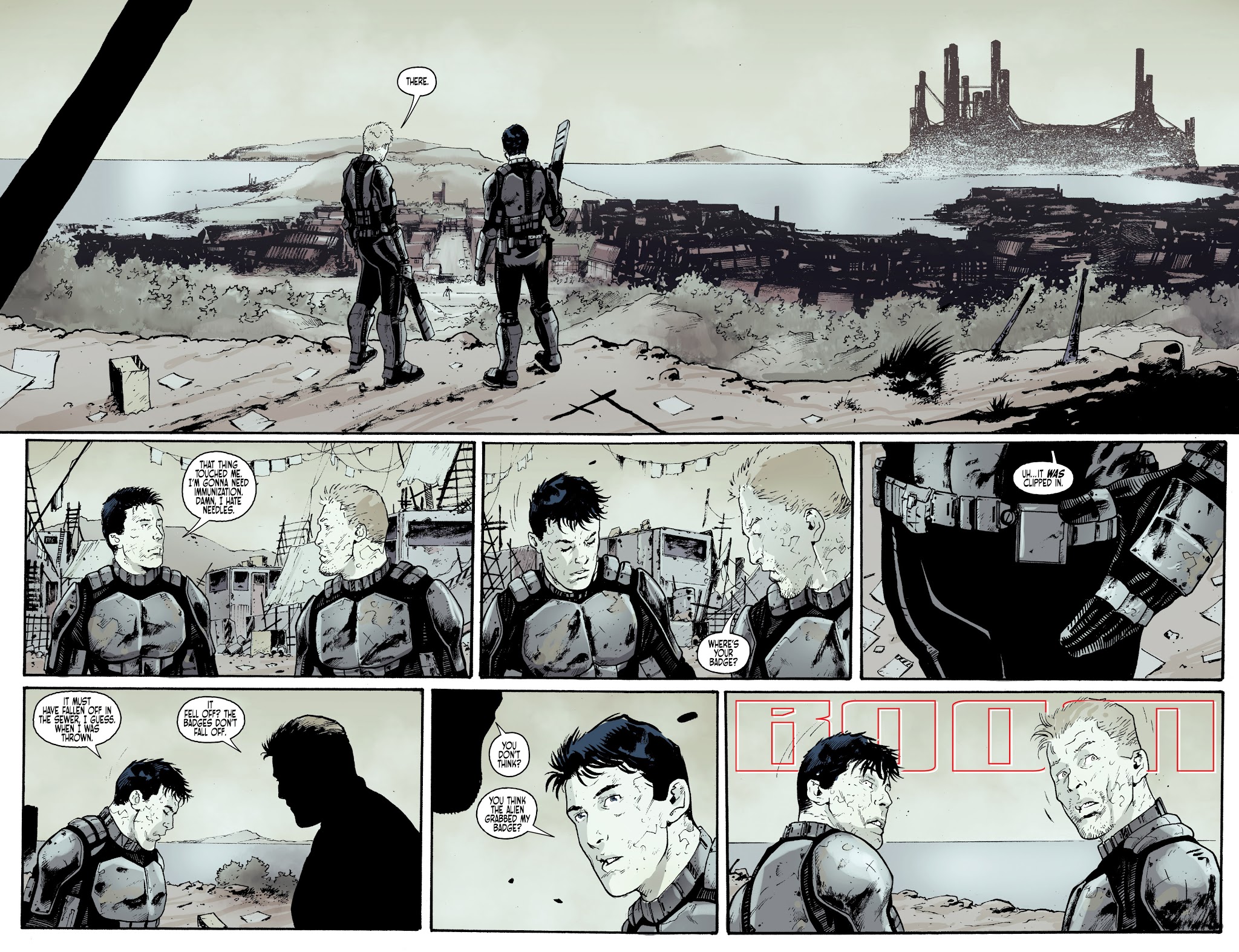 Read online Port of Earth comic -  Issue #2 - 22