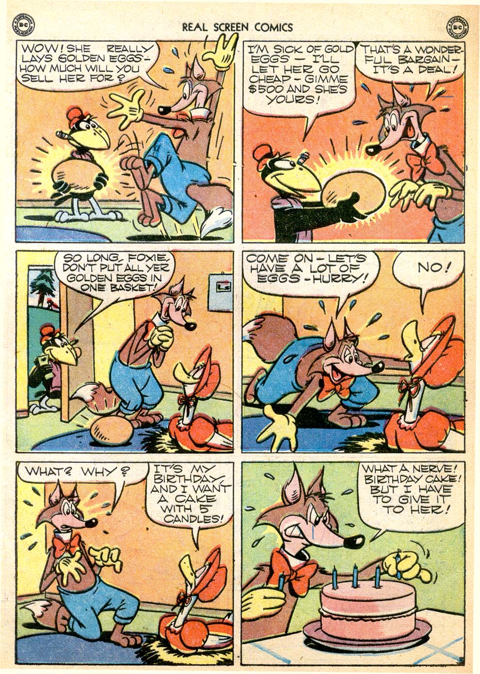 Read online Real Screen Comics comic -  Issue #16 - 7
