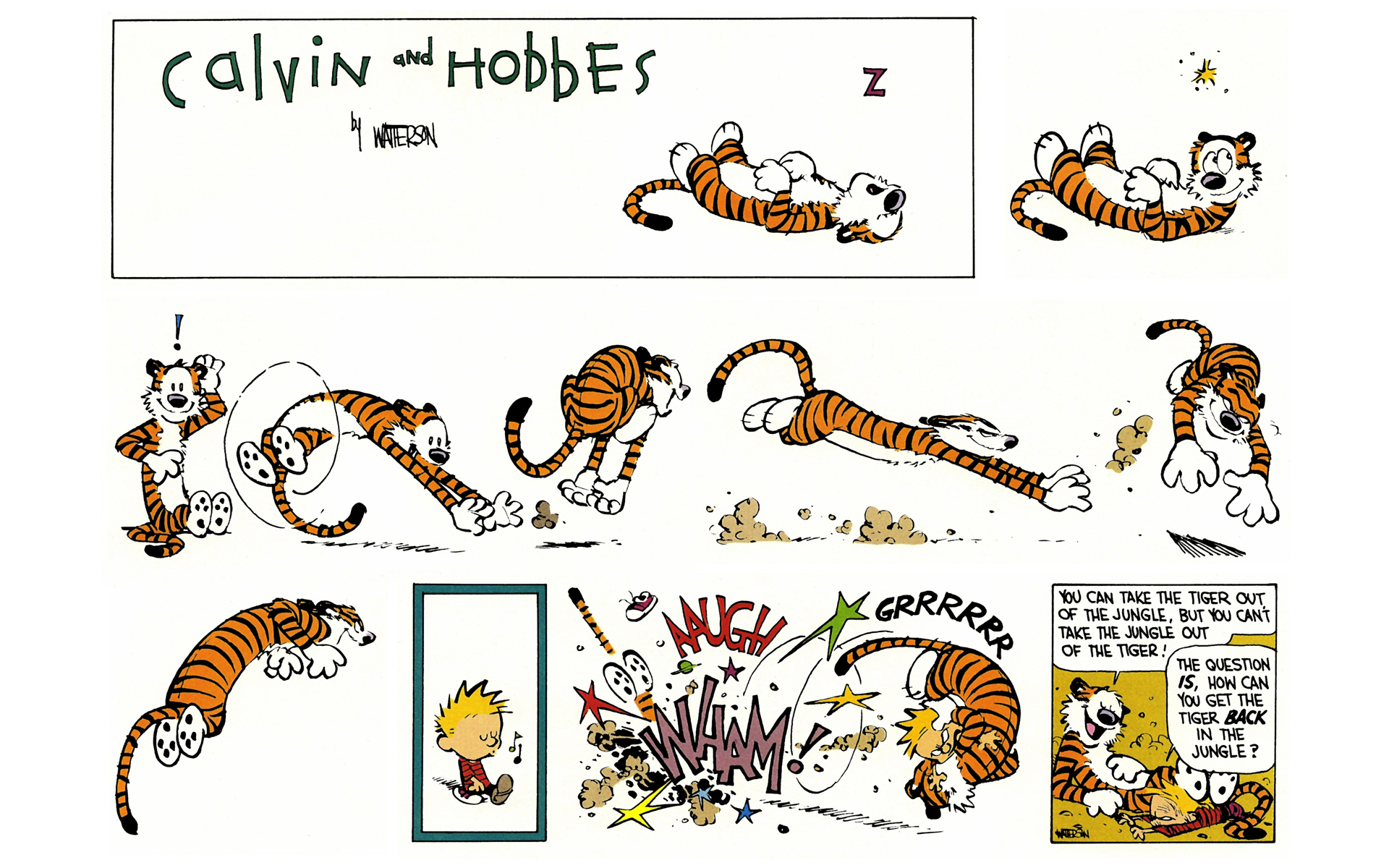 Read online Calvin and Hobbes comic -  Issue #5 - 126