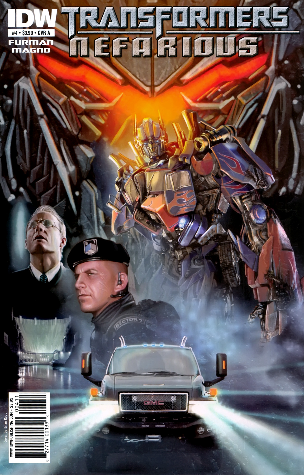 Read online Transformers: Nefarious comic -  Issue #4 - 1