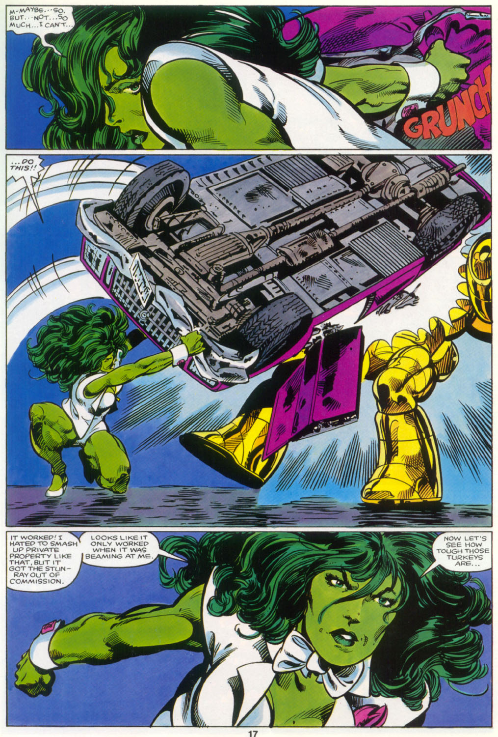 Read online Marvel Graphic Novel comic -  Issue #18 - The Sensational She-Hulk - 18