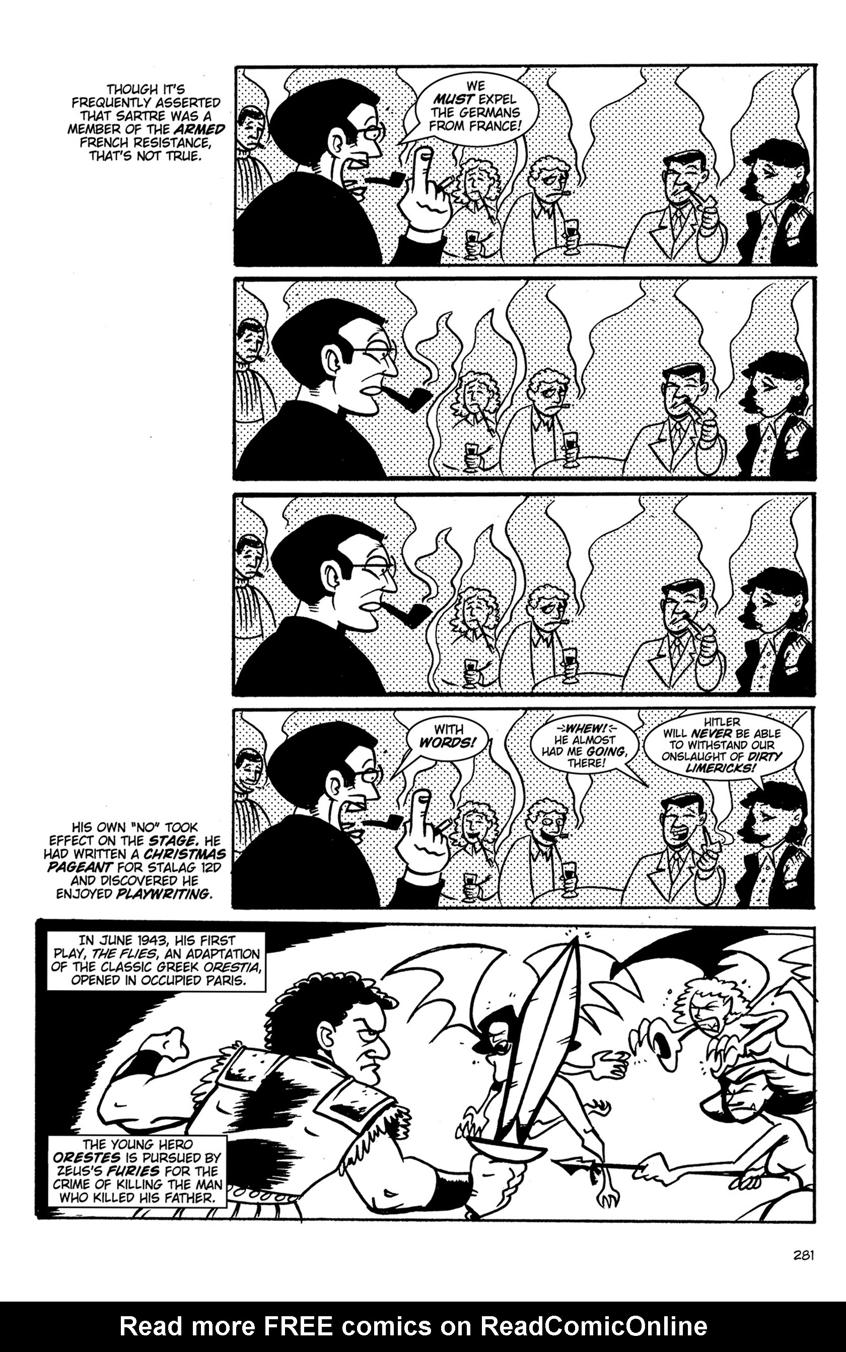 Read online Action Philosophers! comic -  Issue #Action Philosophers! TPB (Part 2) - 109