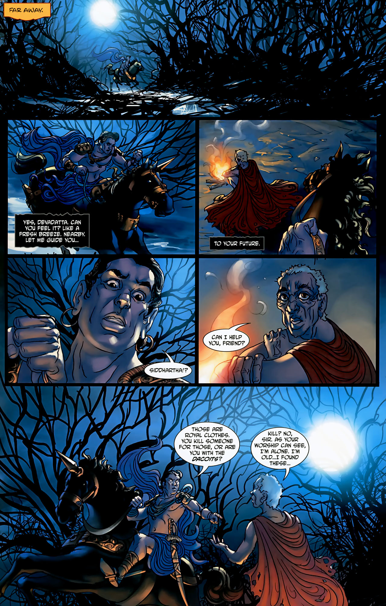 Read online Deepak Chopra's Buddha: A Story of Enlightenment comic -  Issue #4 - 29