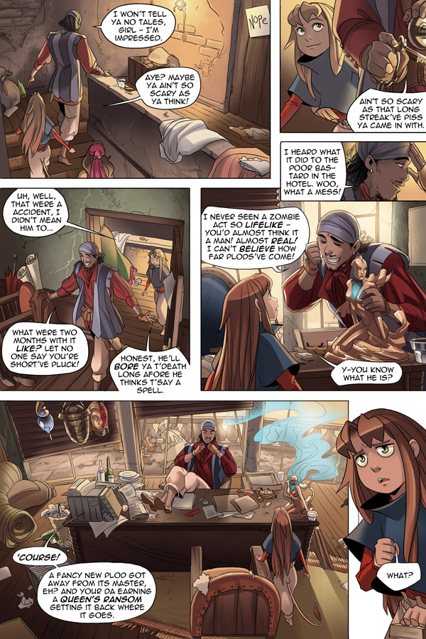 Read online Unsounded comic -  Issue #9 - 24